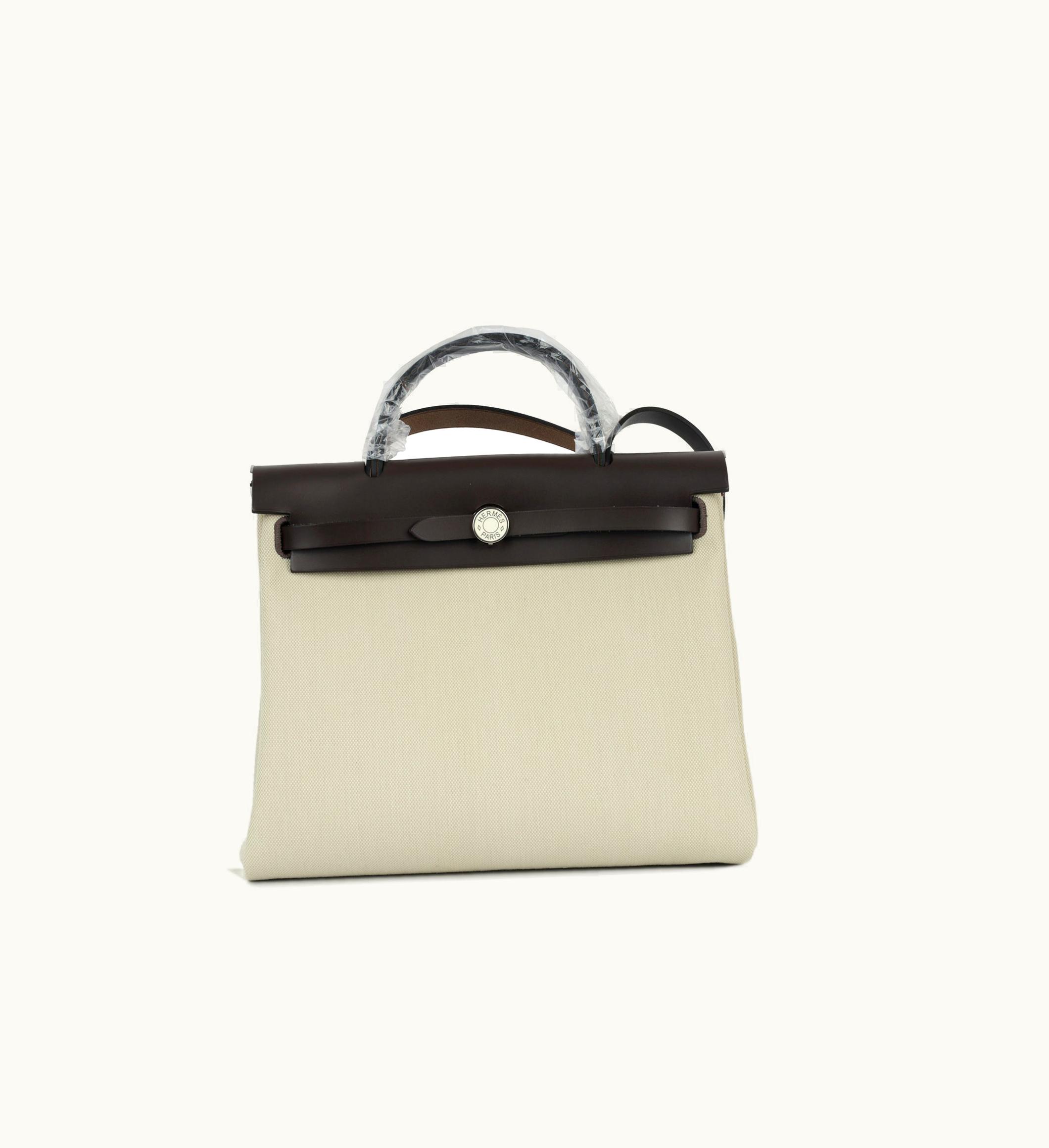 Hermès Hermès Herbag 31 - Beton / Ebene