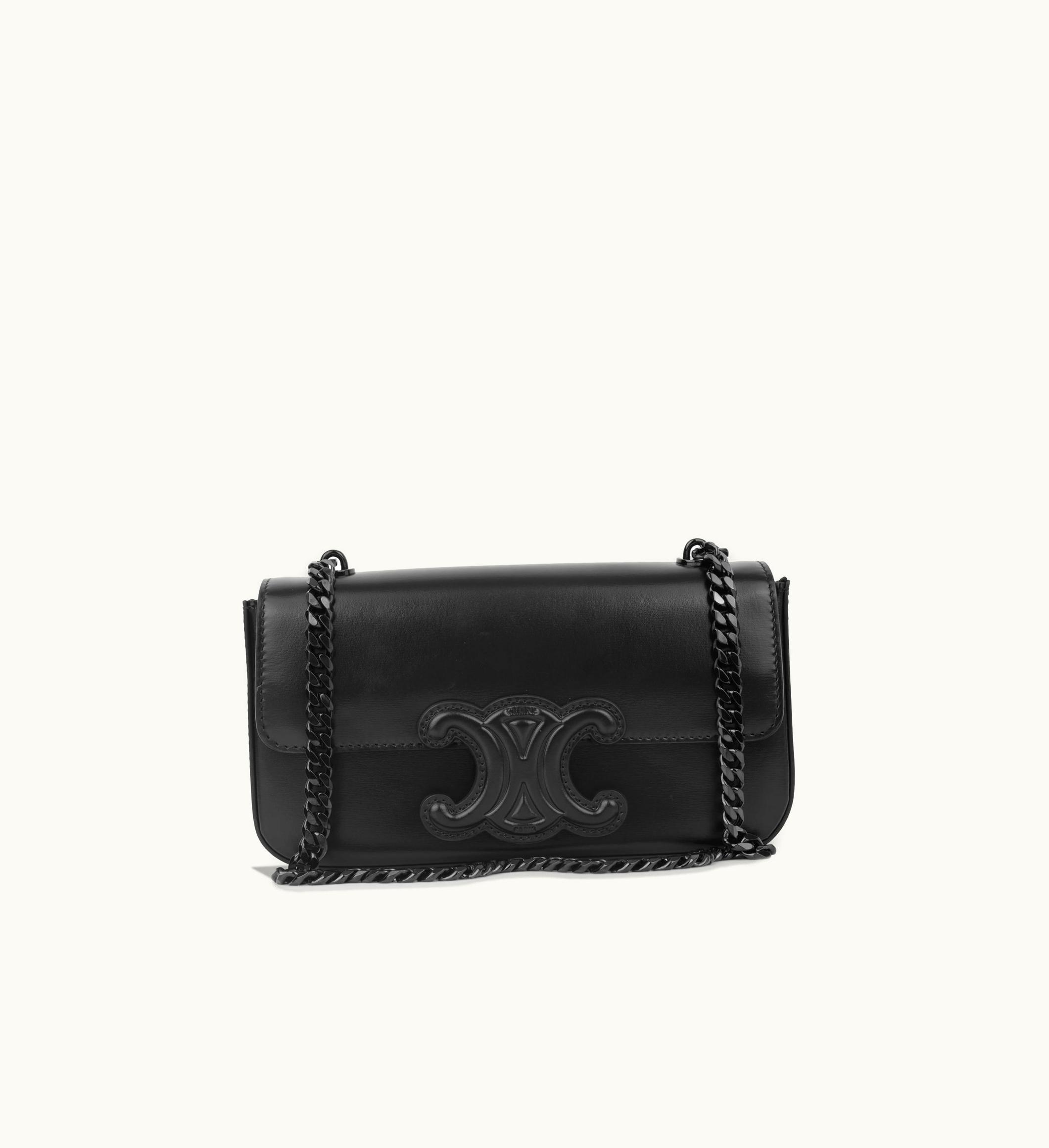 Celine Triomphe Chain Shoulder Bag
