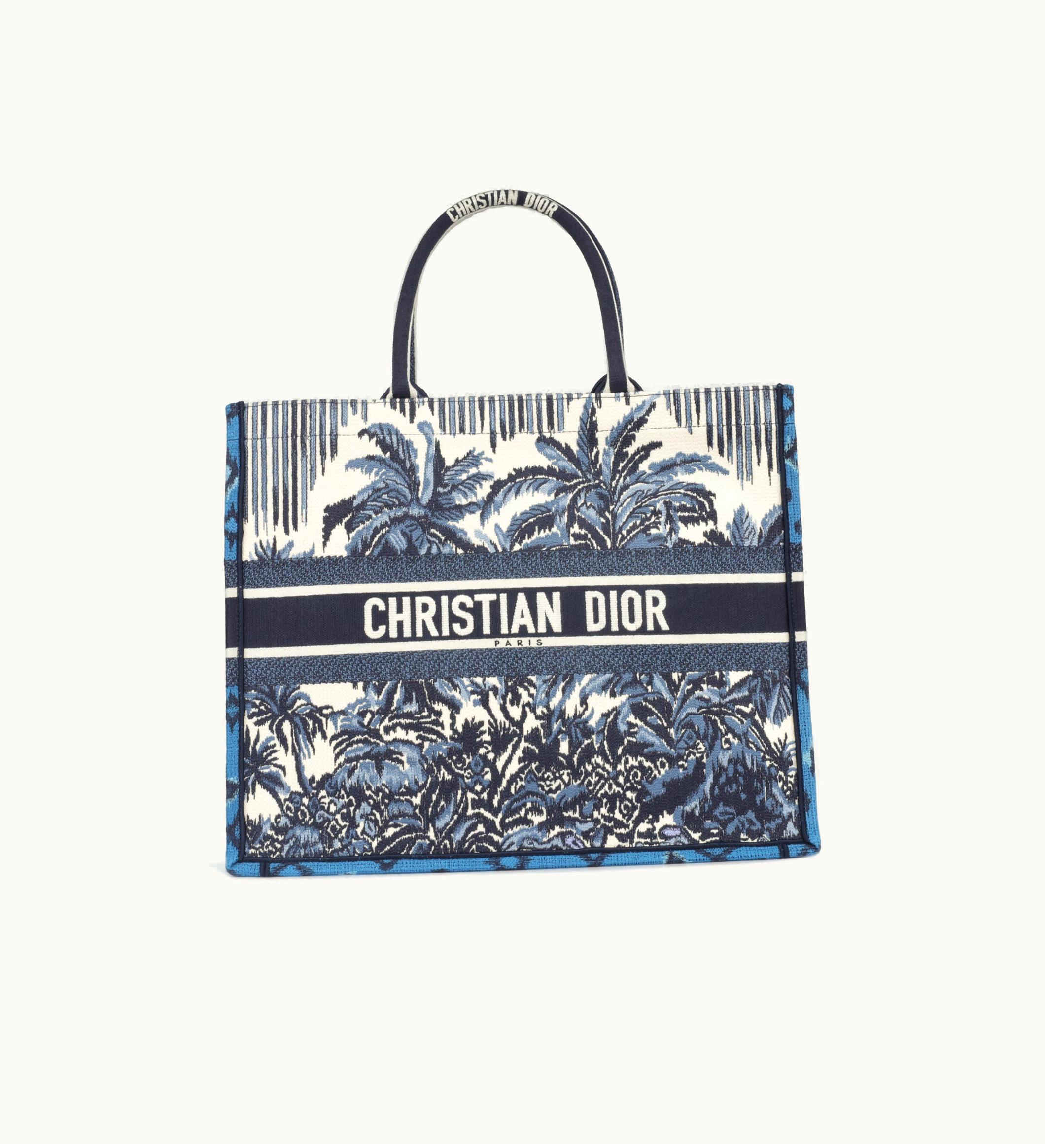 Dior Dior Large Book Tote Essential Bag Black