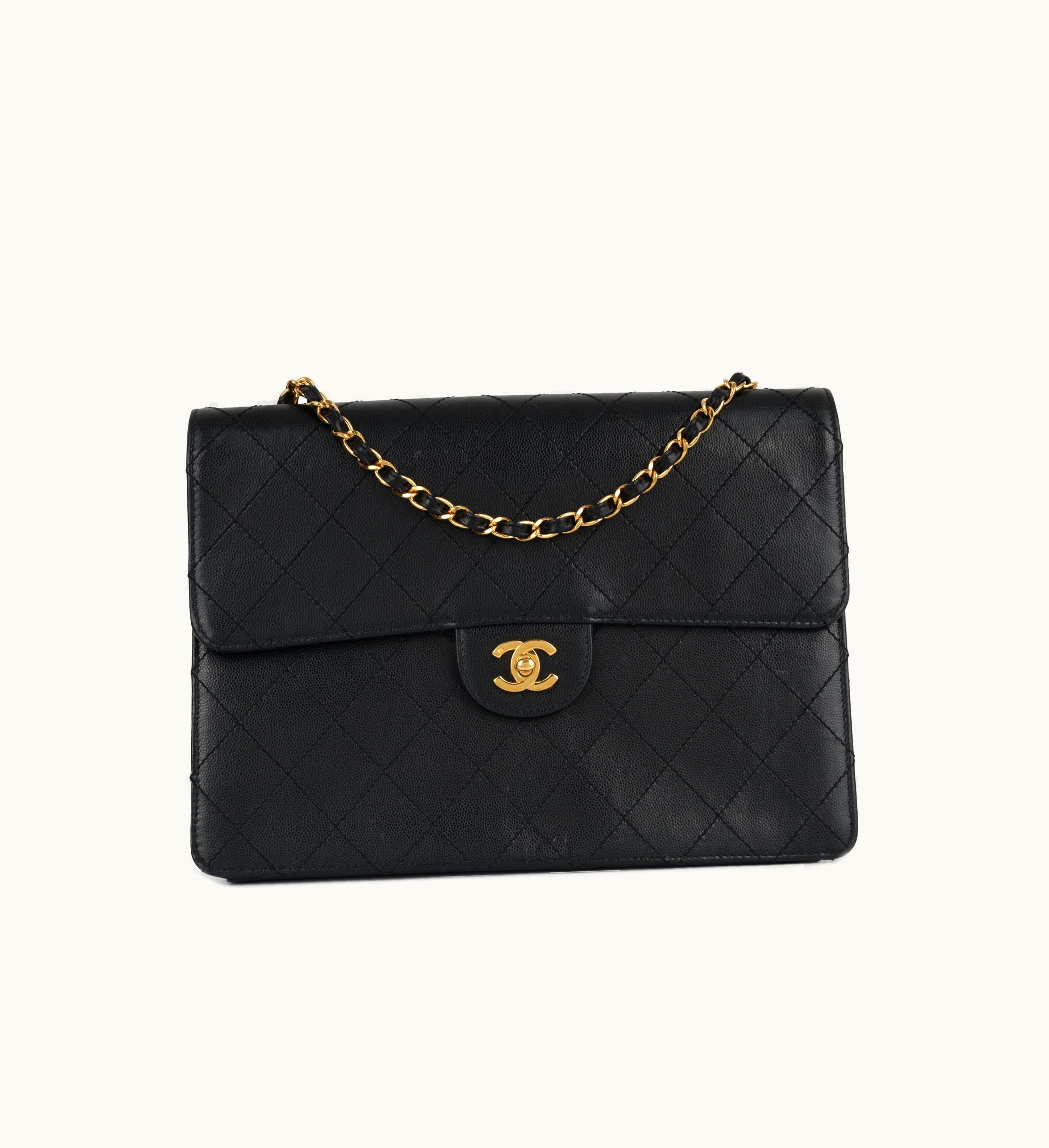 Chanel Chanel Vintage Single Jumbo Flap