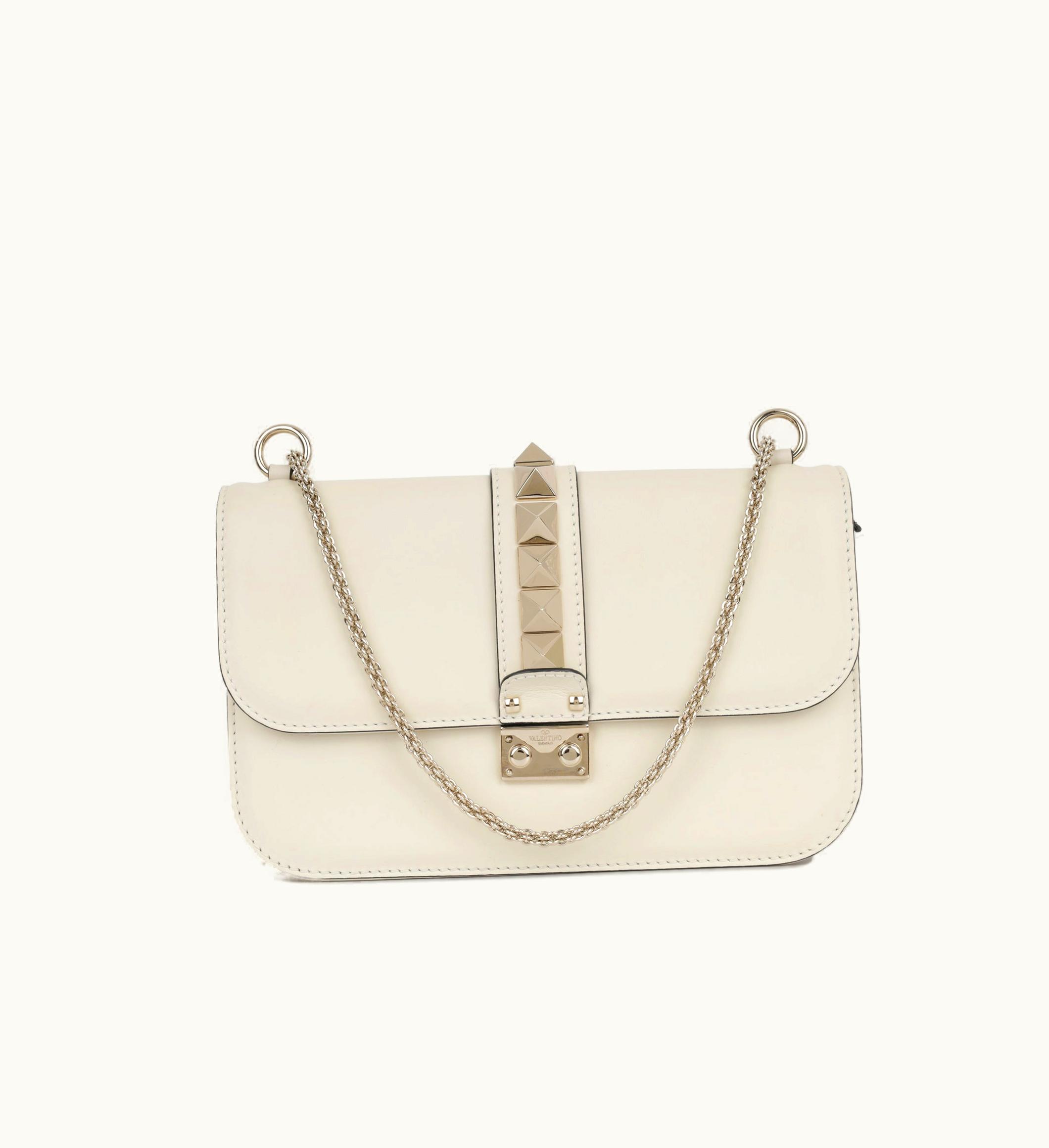 Valentino Valentino Medium Lock Rockstud Crossbody