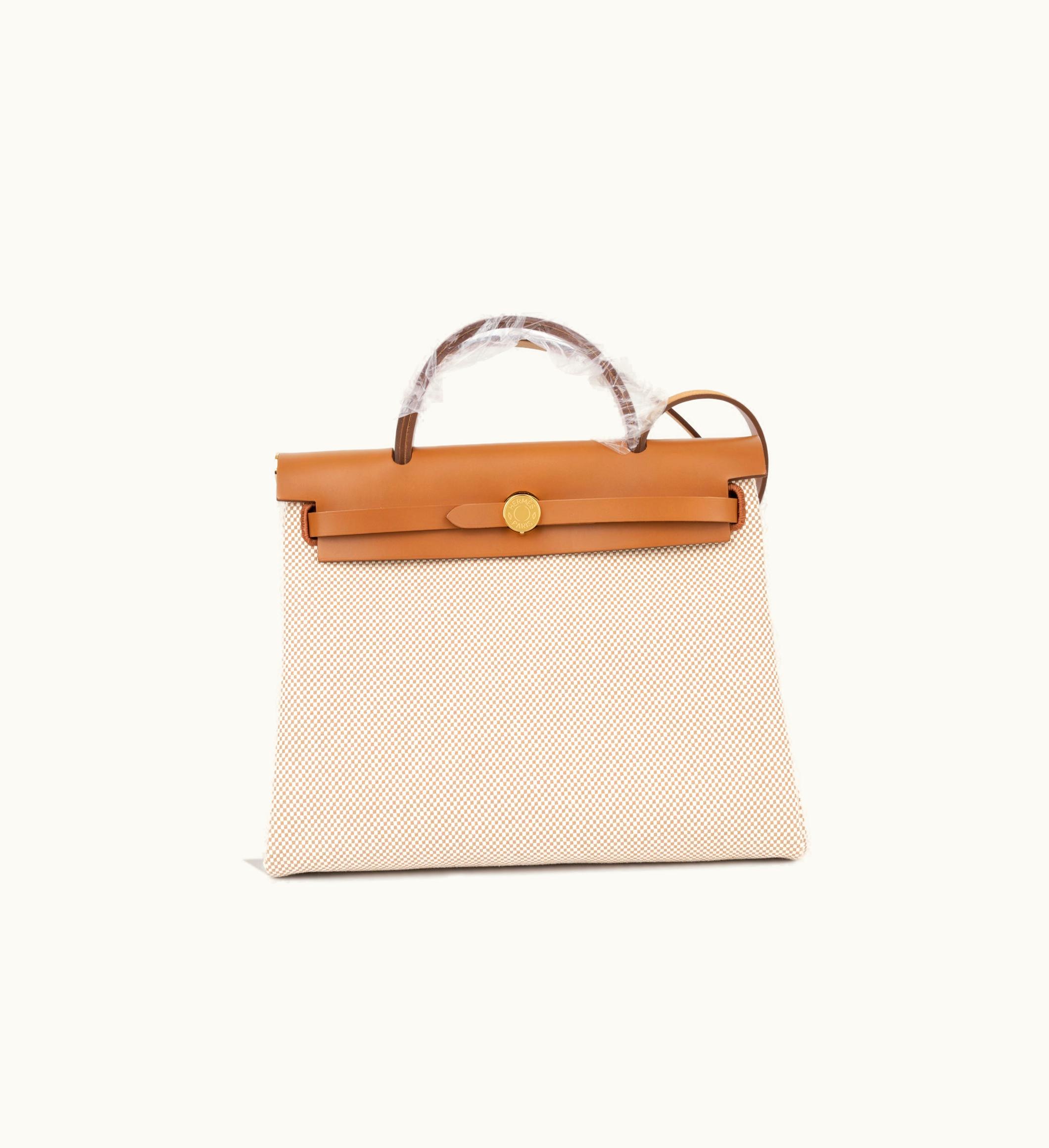 Hermès Hermès Herbag 31 - Fauve/Ecru