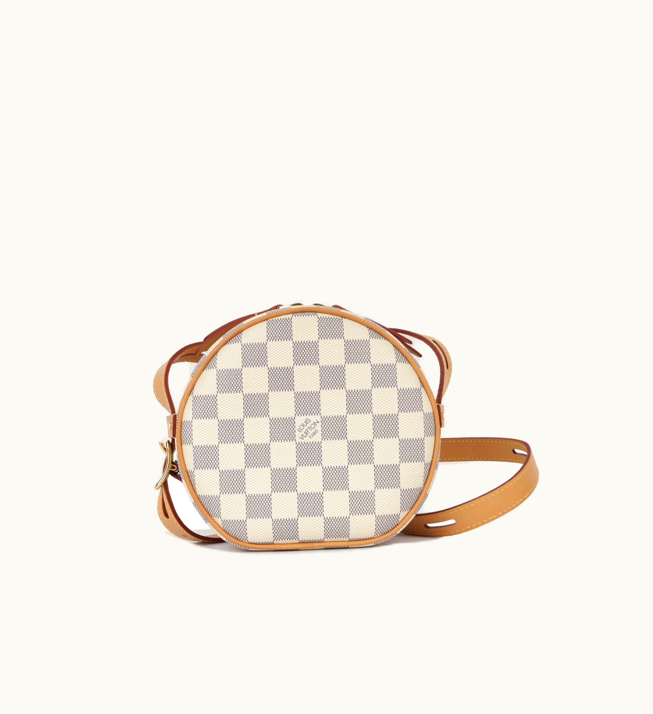 Louis Vuitton Louis Vuitton Boîte Chapeau Souple PM Damier Azur Crossbody Bag