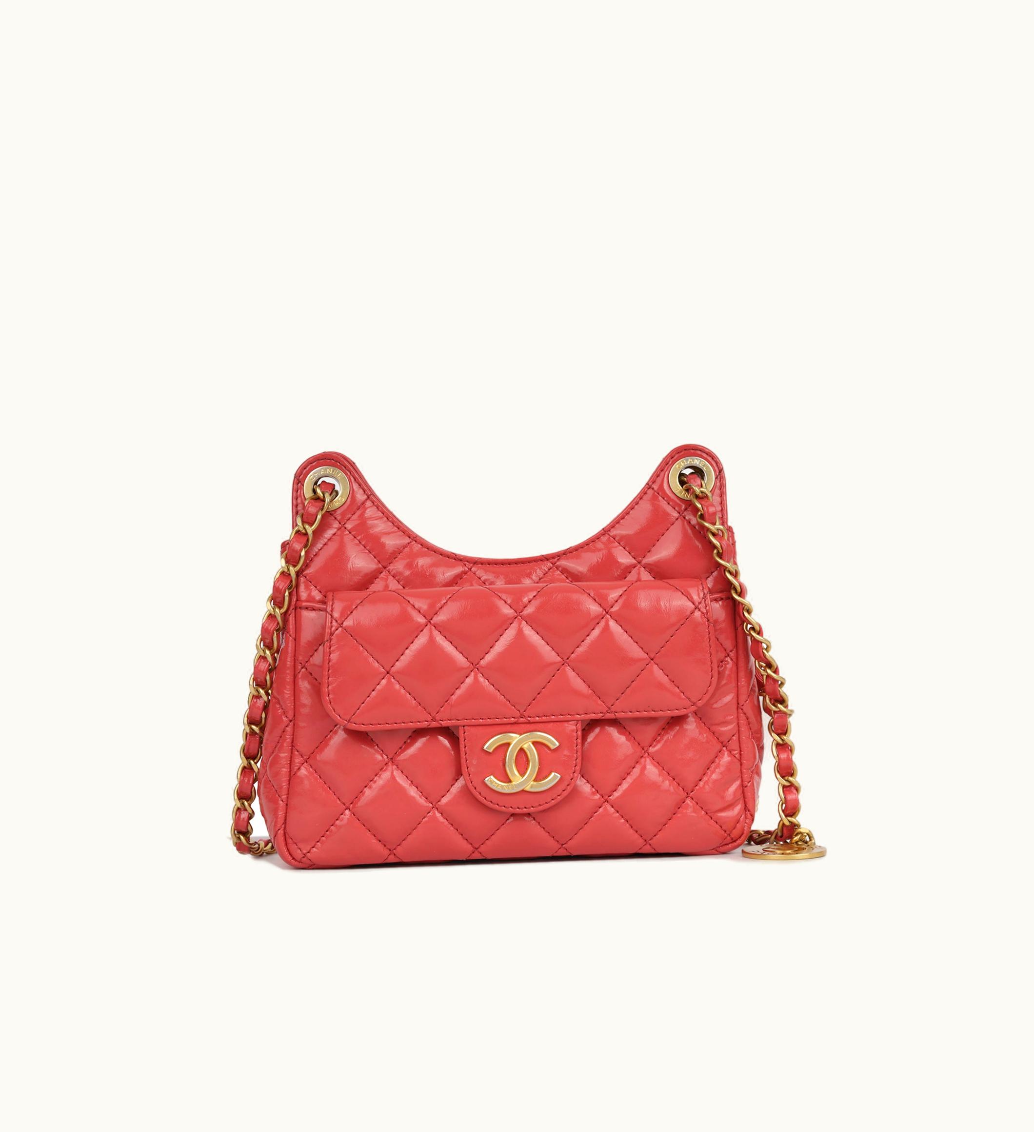 Chanel Chanel Cruise 2023 Small Hobo Bag - Coral