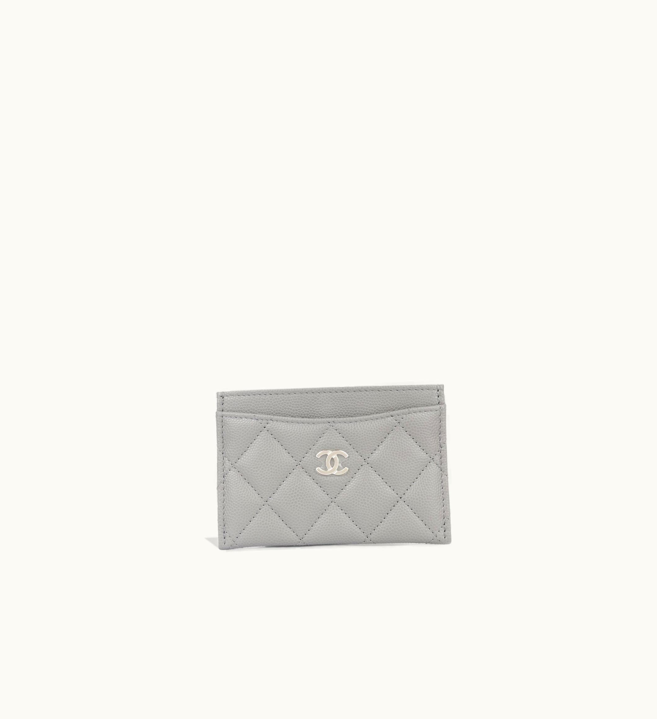 Chanel Chanel Classic Card Holder - Grey