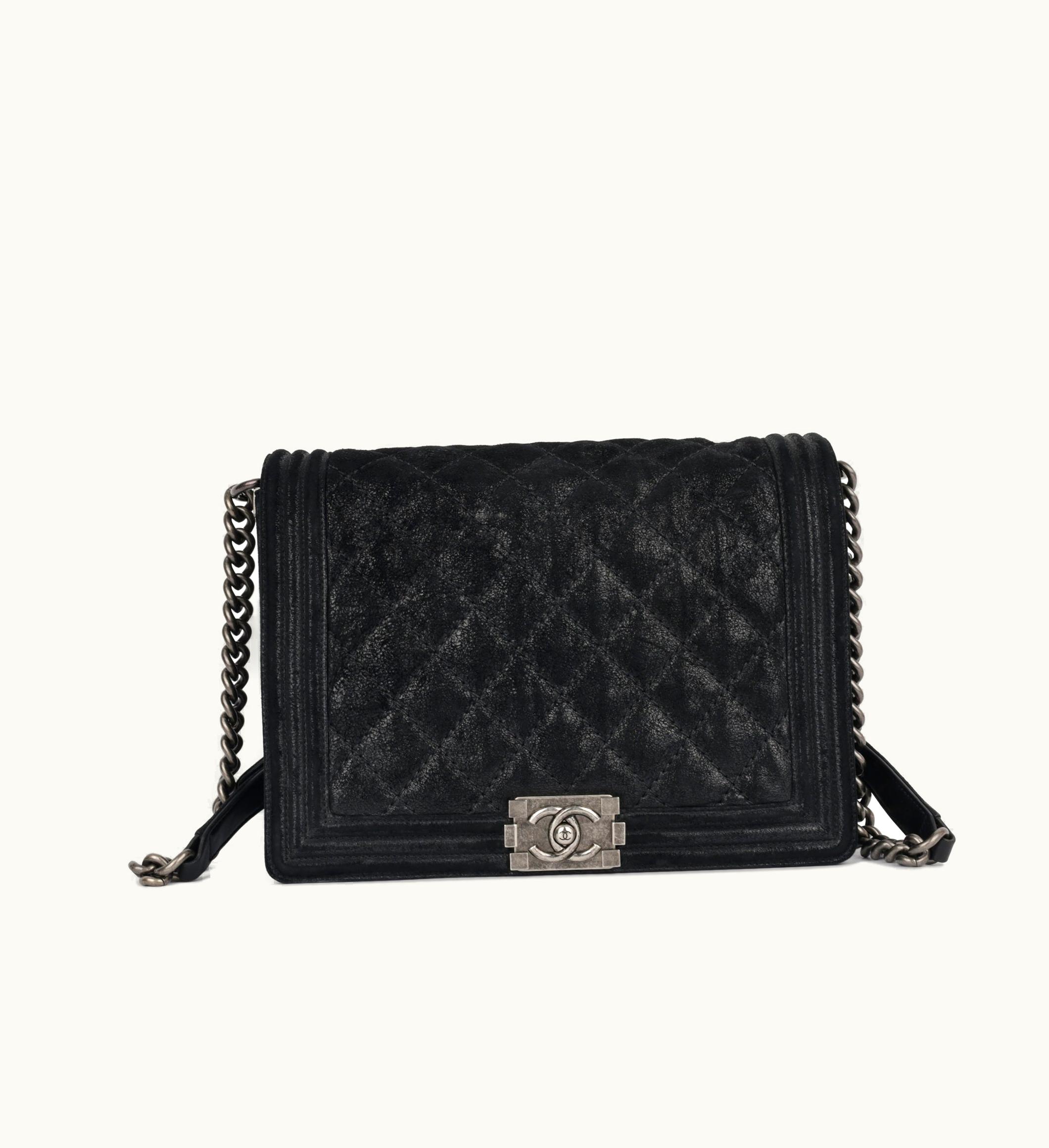 Chanel Chanel Boy Bag - Suede