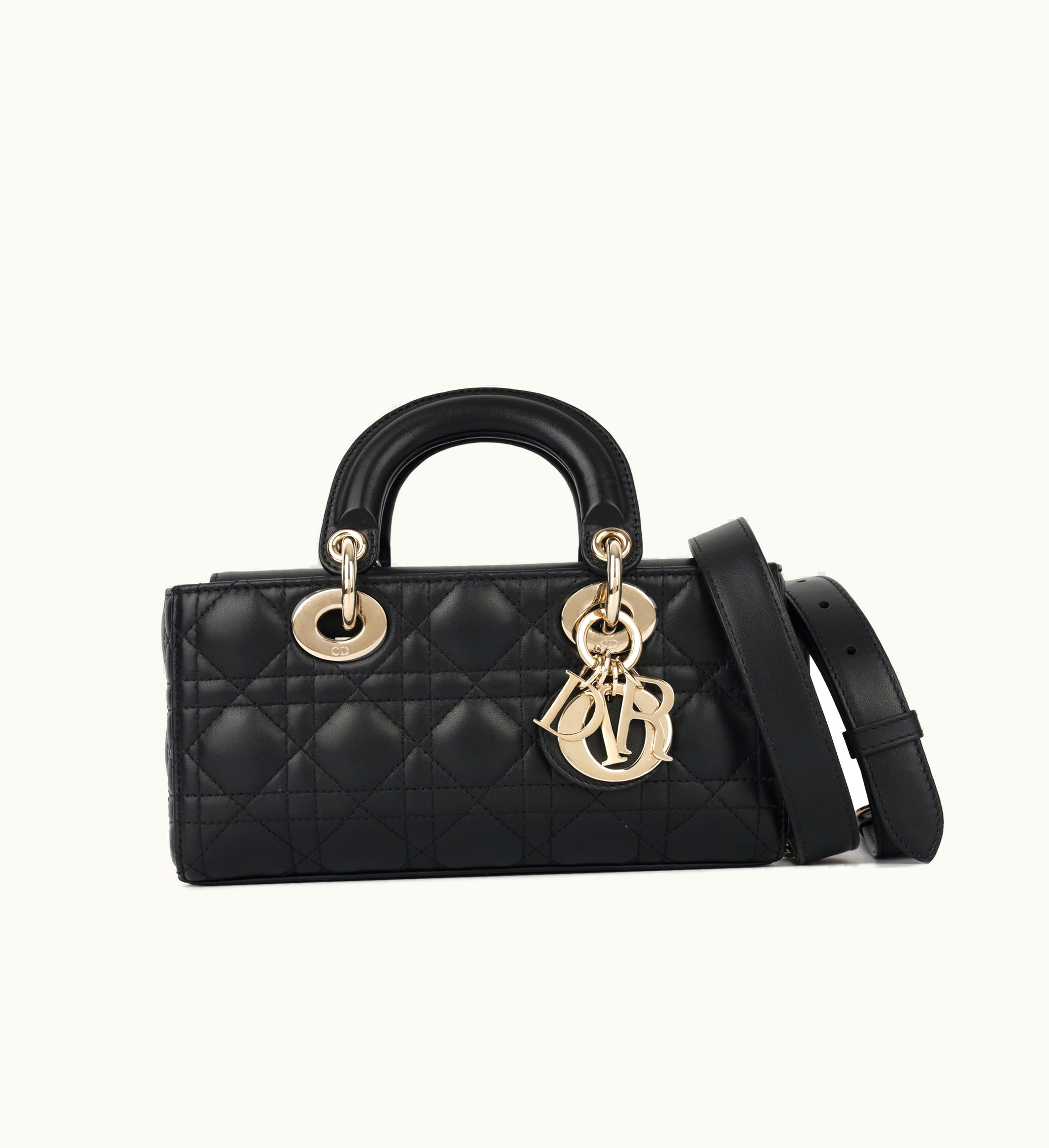 Dior Dior Lady D-Joy Luxe Bag Black Lambskin