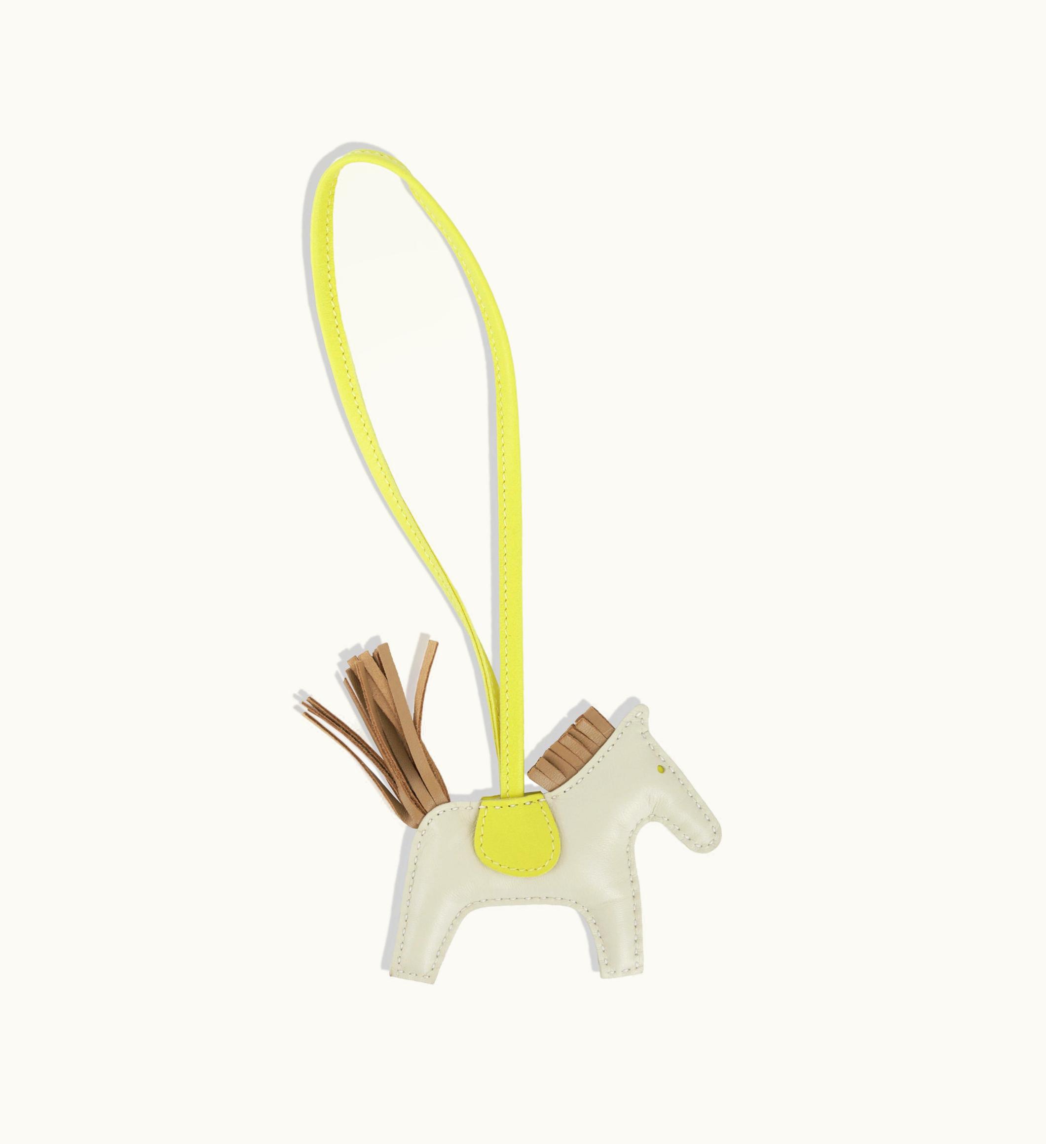 Hermès Hermès Rodeo Pegasus PM Bag Charm in Neutral Tones