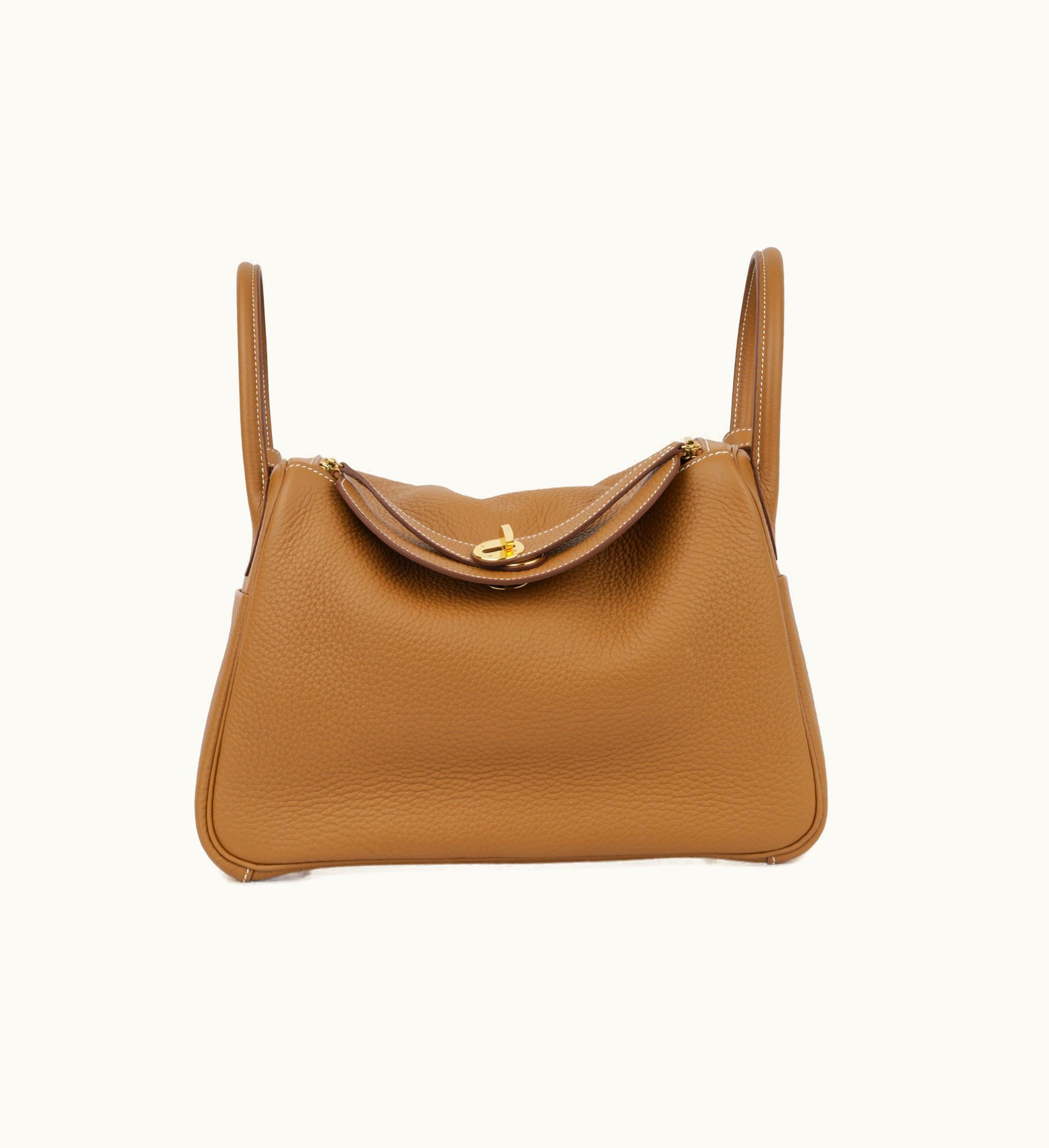 Hermès Hermès Lindy 30 - Gold Clemence