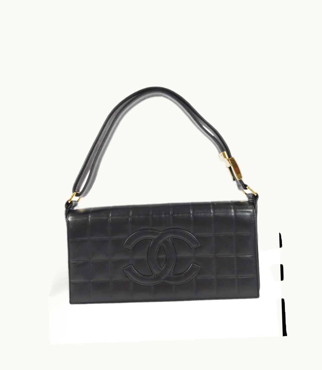 Chanel Chanel 2000 CC Choco Bar Shoulder Bag