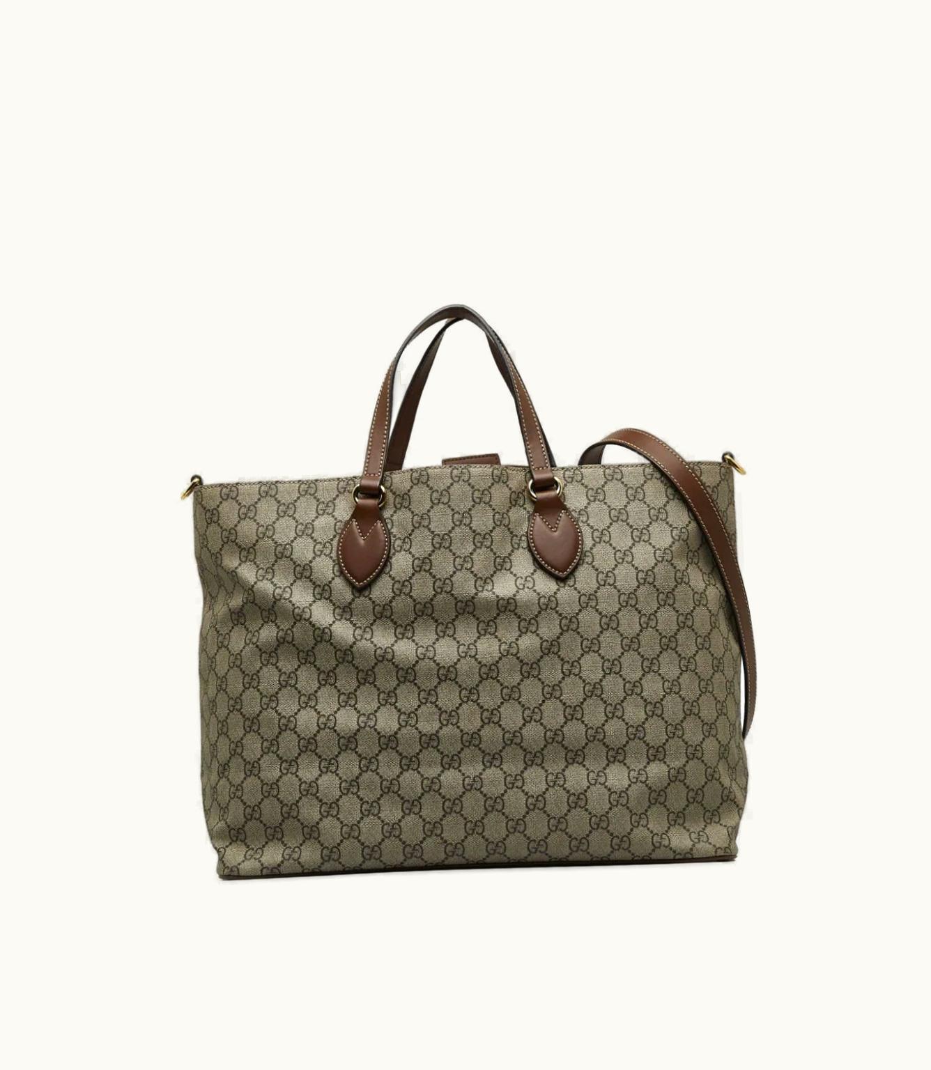 Gucci Gucci 2000-2015 GG Supreme Tote Bag
