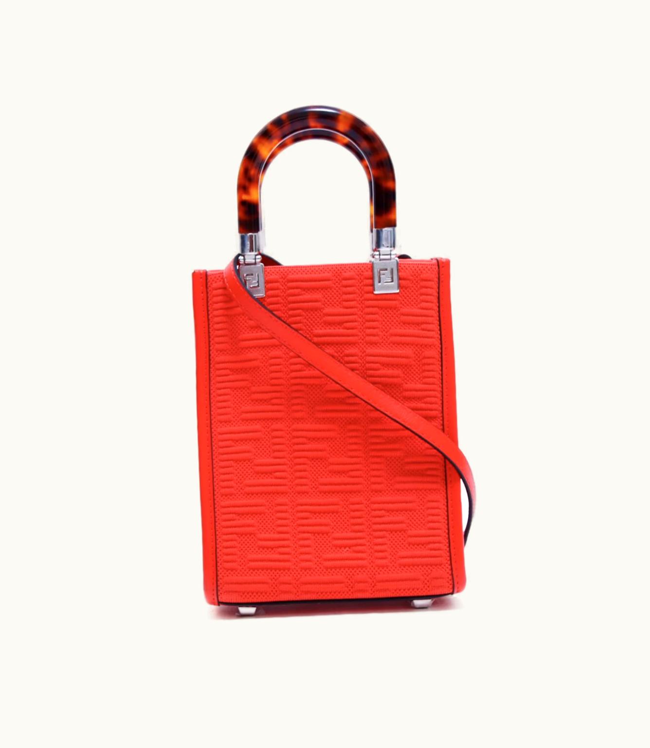 Fendi Fendi Small Sunshine Shopper Tote Bag