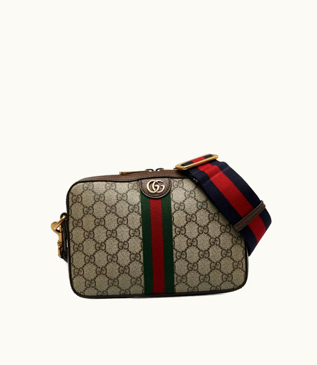 Gucci Gucci 2016-2022 Ophidia GG Supreme Crossbody Bag