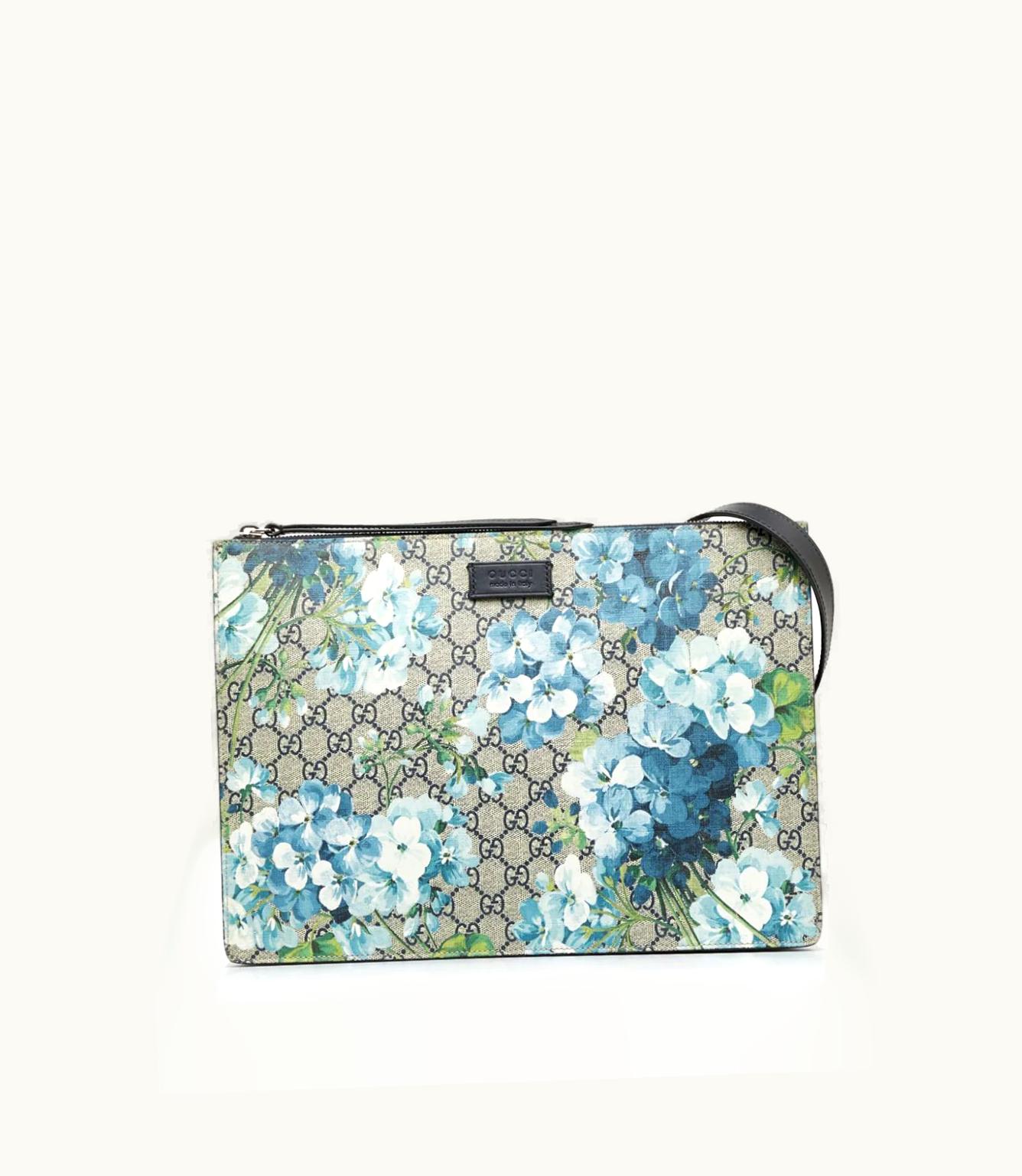 Gucci Gucci 2000-2015 GG Blooms Supreme Crossbody Bag