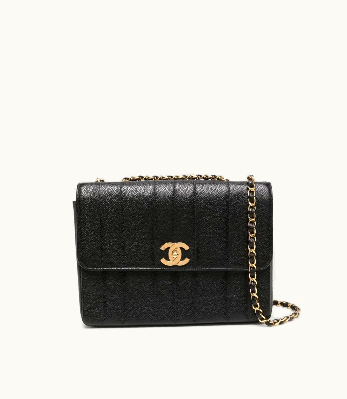 Chanel Chanel 1995 Medium Mademoiselle Classic Flap Shoulder Bag