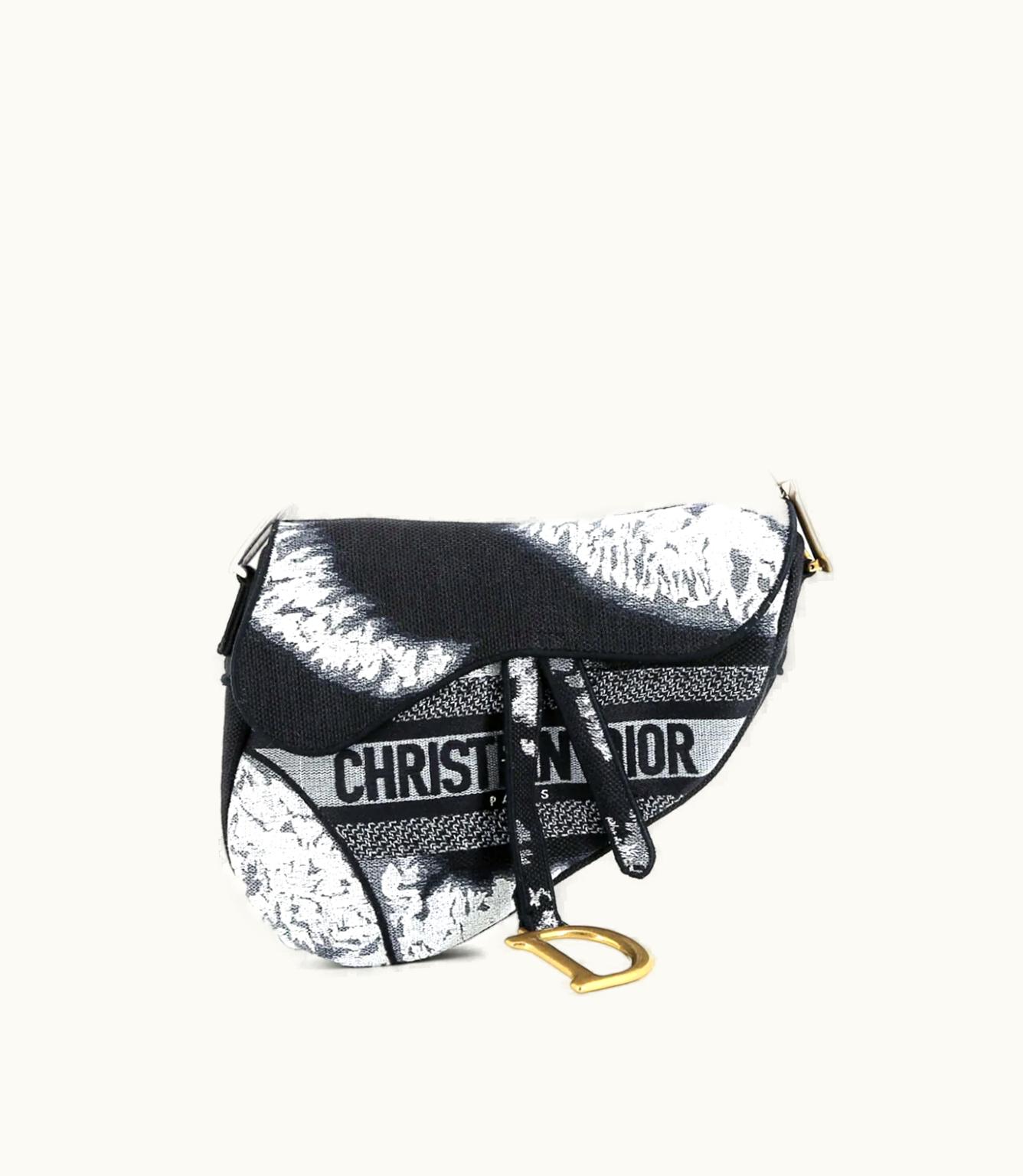 Dior Dior 2020 Pre-Owned Saddle Canvas Handbag