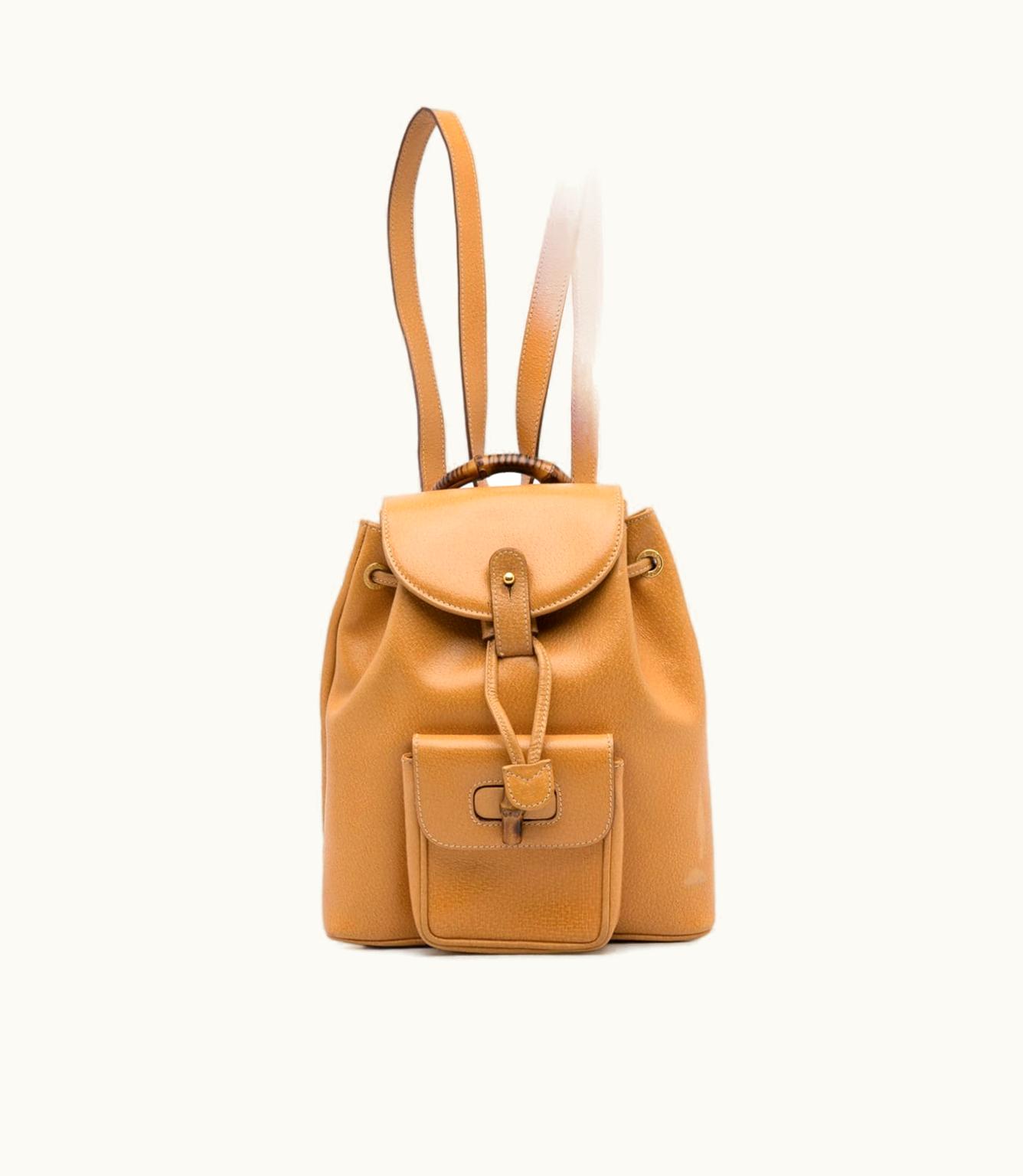 Gucci Gucci 1900S Bamboo Line Backpack