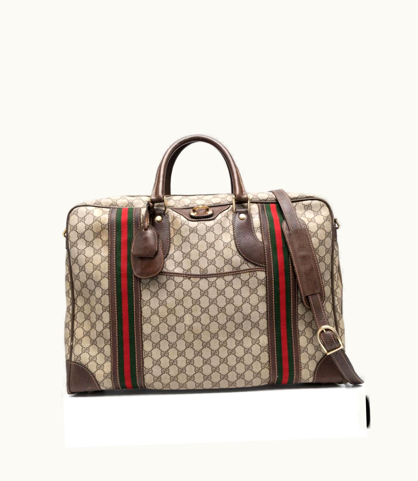 Gucci Gucci 2010 GG Supreme Sylvie Web Travel Bag