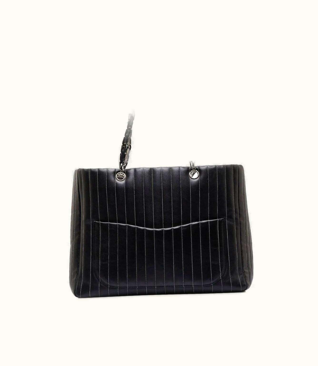 Chanel Chanel 2005-2006 Mademoiselle Ligne Tote Bag