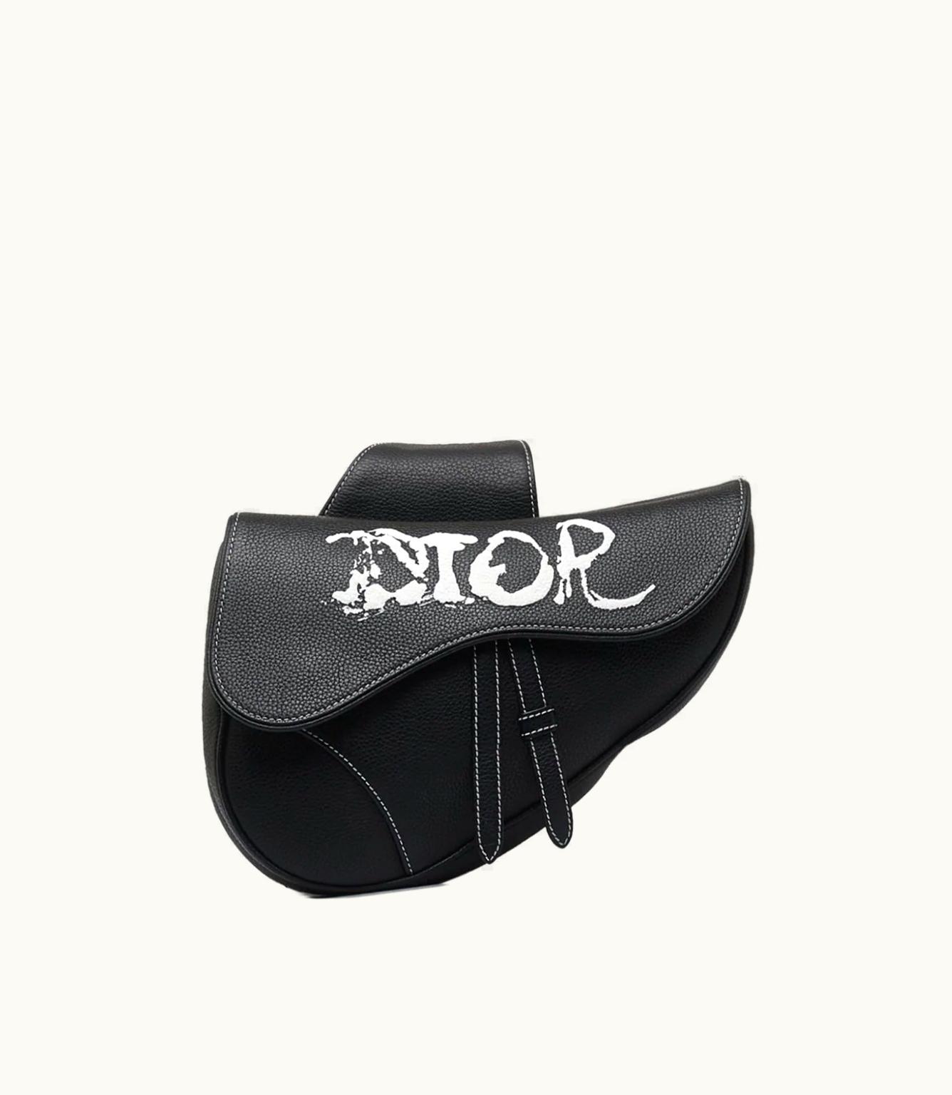 Dior Dior X Peter Doig 2021 Pre-Owned Saddle Crossbody Bag