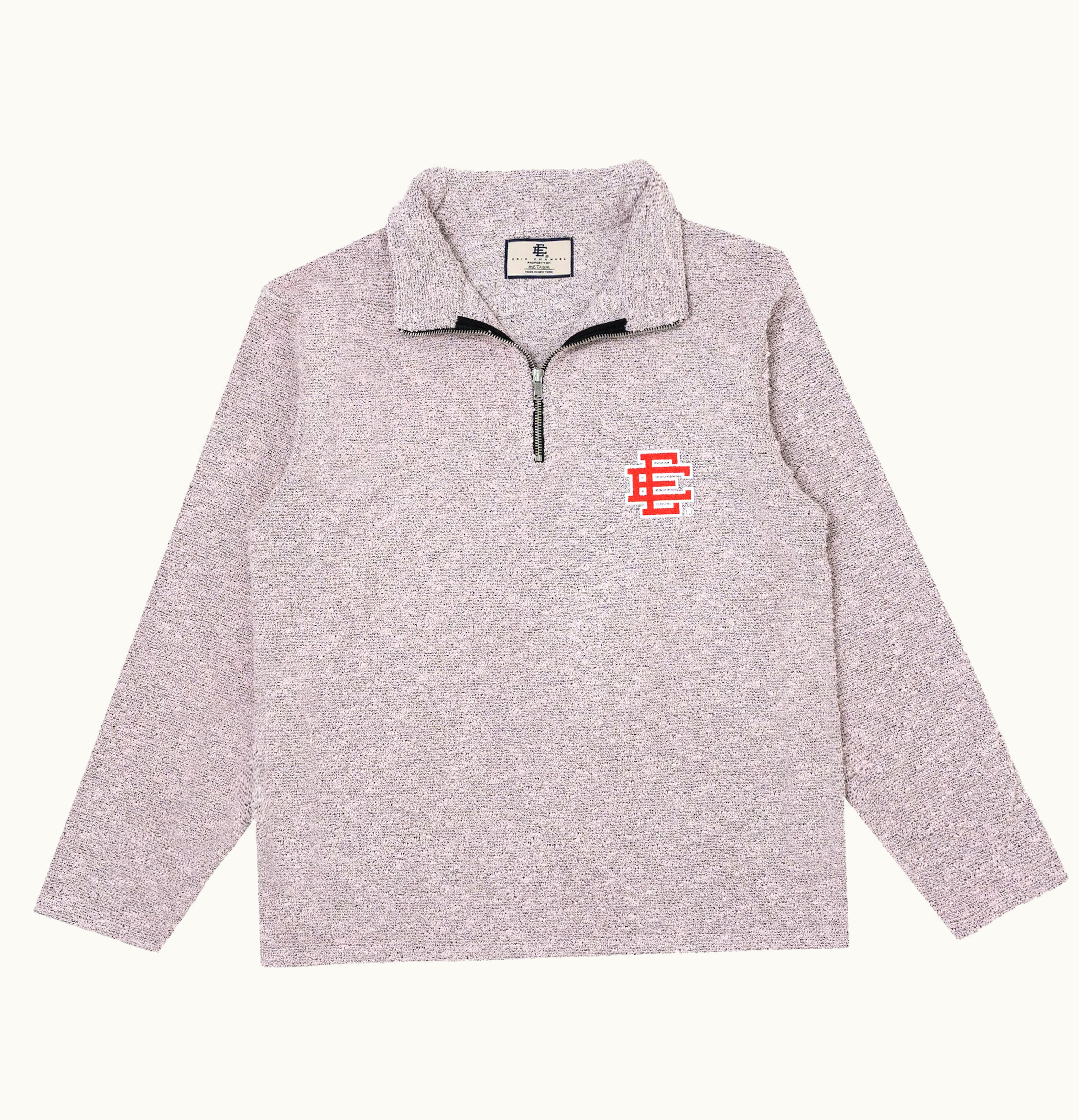 Eric Emanuel Eric Emanuel EE Quarter Zip Rose Quartz