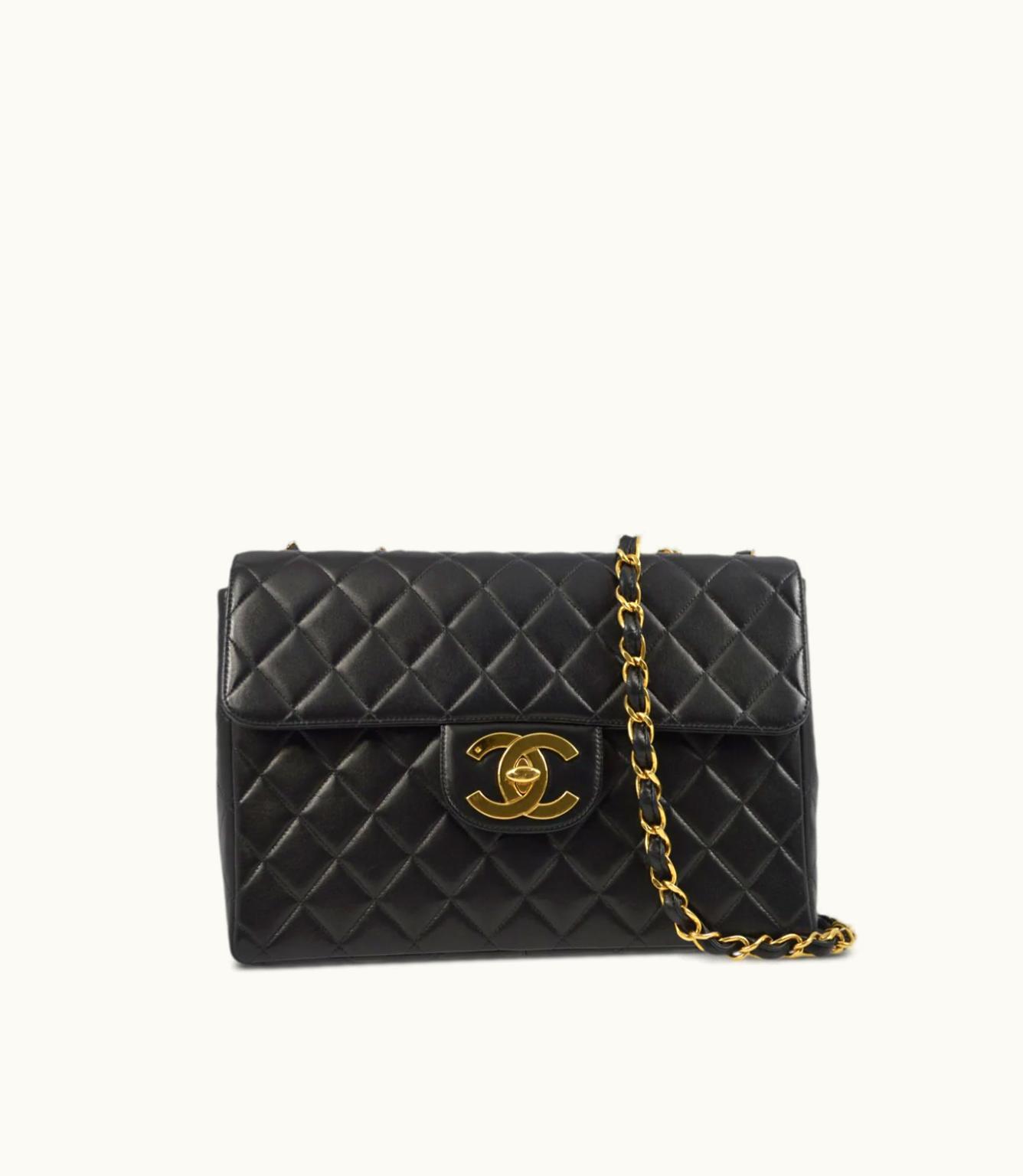 Chanel Chanel 1997 Jumbo Classic Flap Shoulder Bag