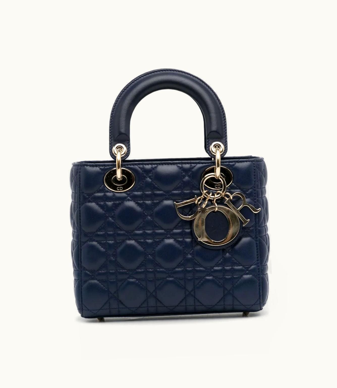 Dior Dior 2017 Pre-Owned Small Cannage Lady Dior My Abc Bag