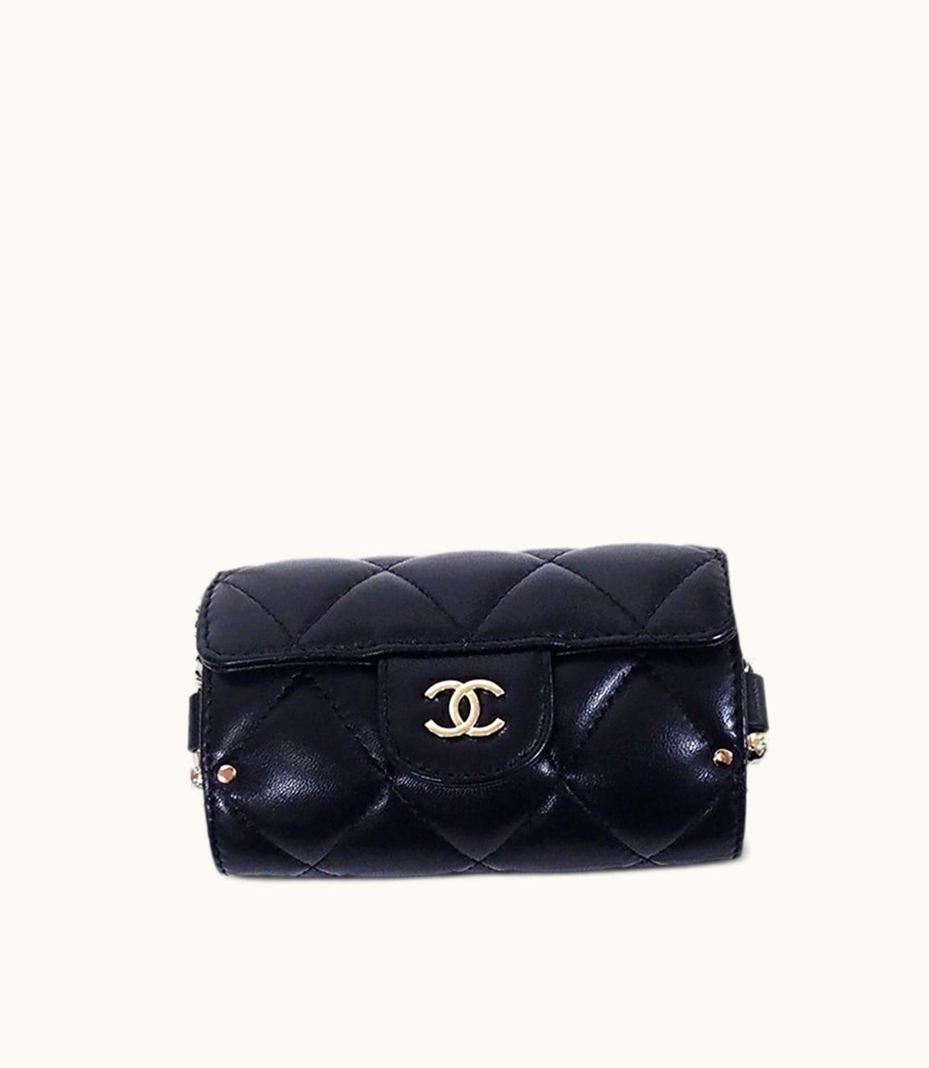 Chanel Chanel CC Diamond-Quilted Crossbody Bag