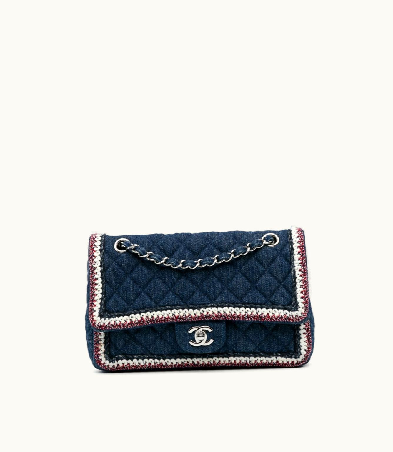 Chanel Chanel 2018-2019 Classic Flap Denim Shoulder Bag
