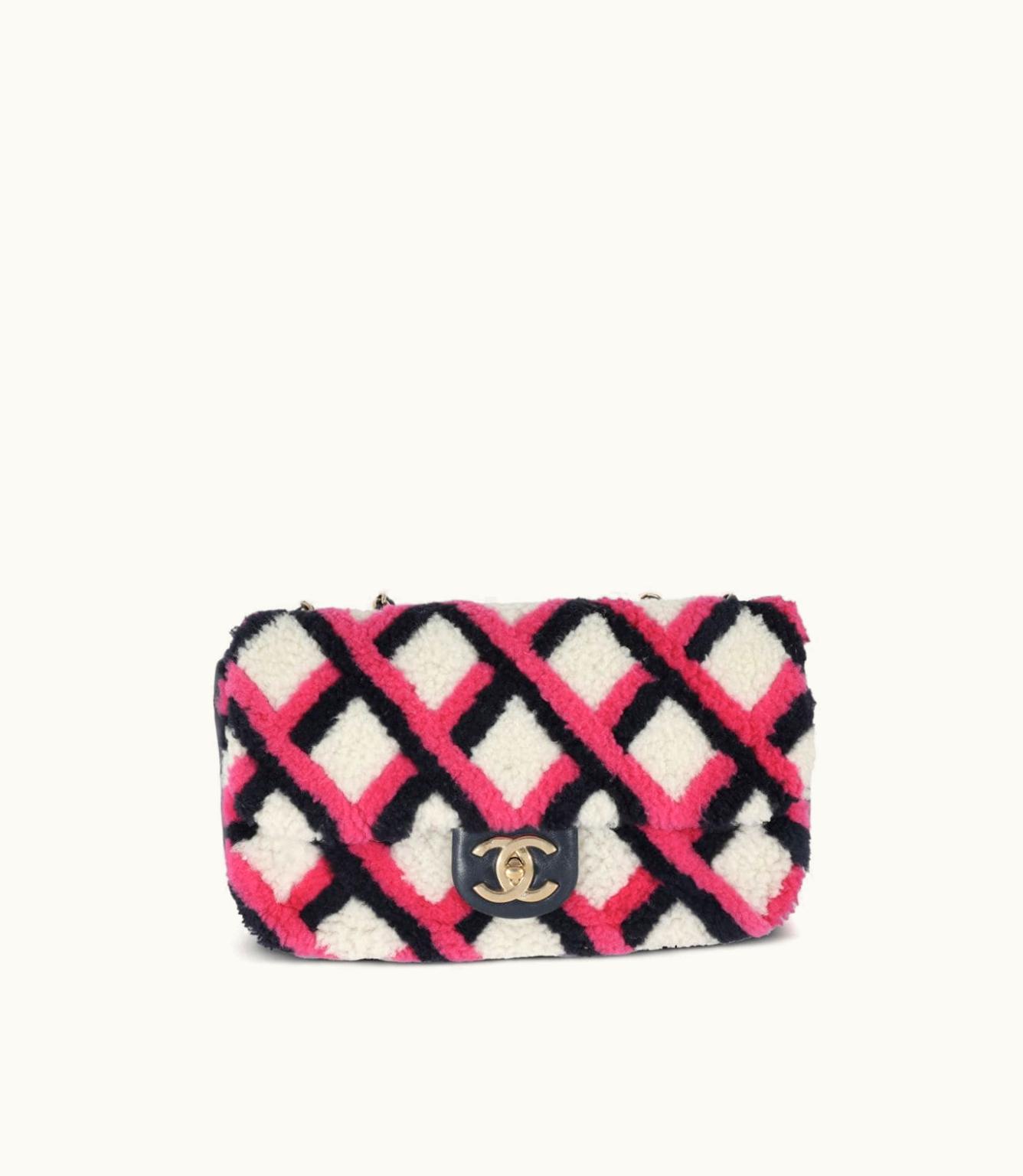 Chanel Chanel 2016-2017 Classic Flap Shearling Shoulder Bag