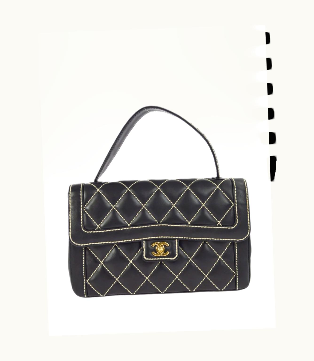 Chanel Chanel 2005 Wild Stitch Leather Tote Bag