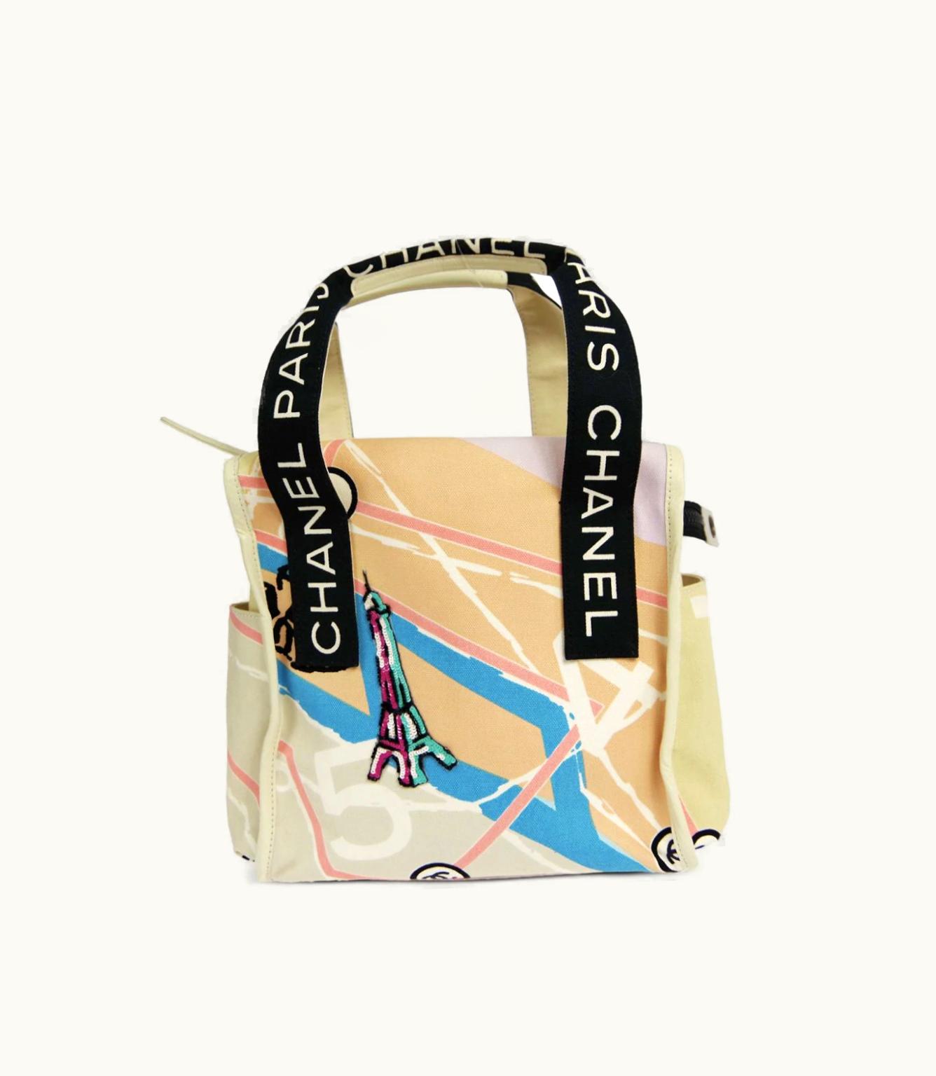 Chanel Chanel 2006 Paris Map Tote Bag