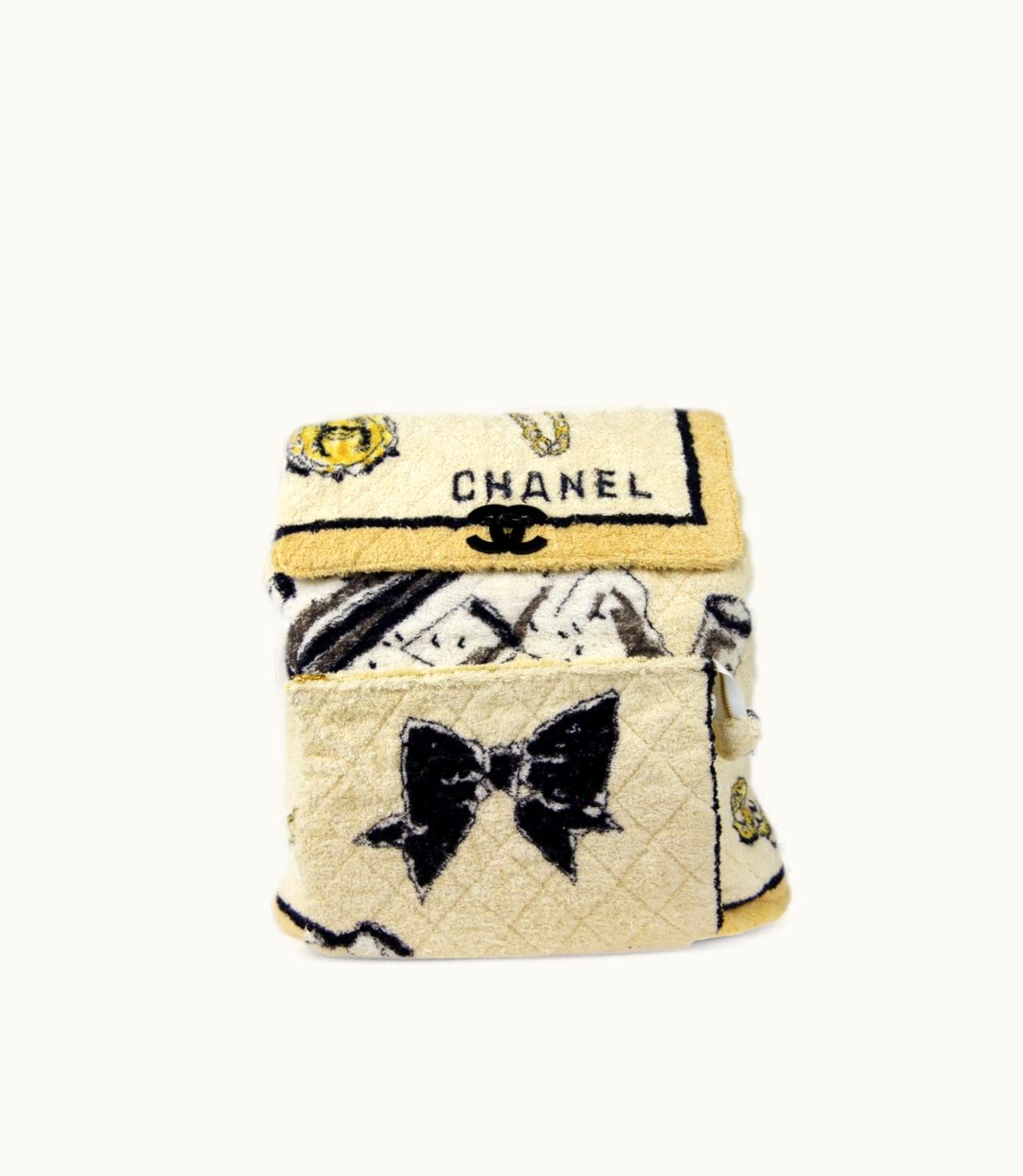Chanel Chanel 1994 Classic Flap Towelling-Effect Backpack