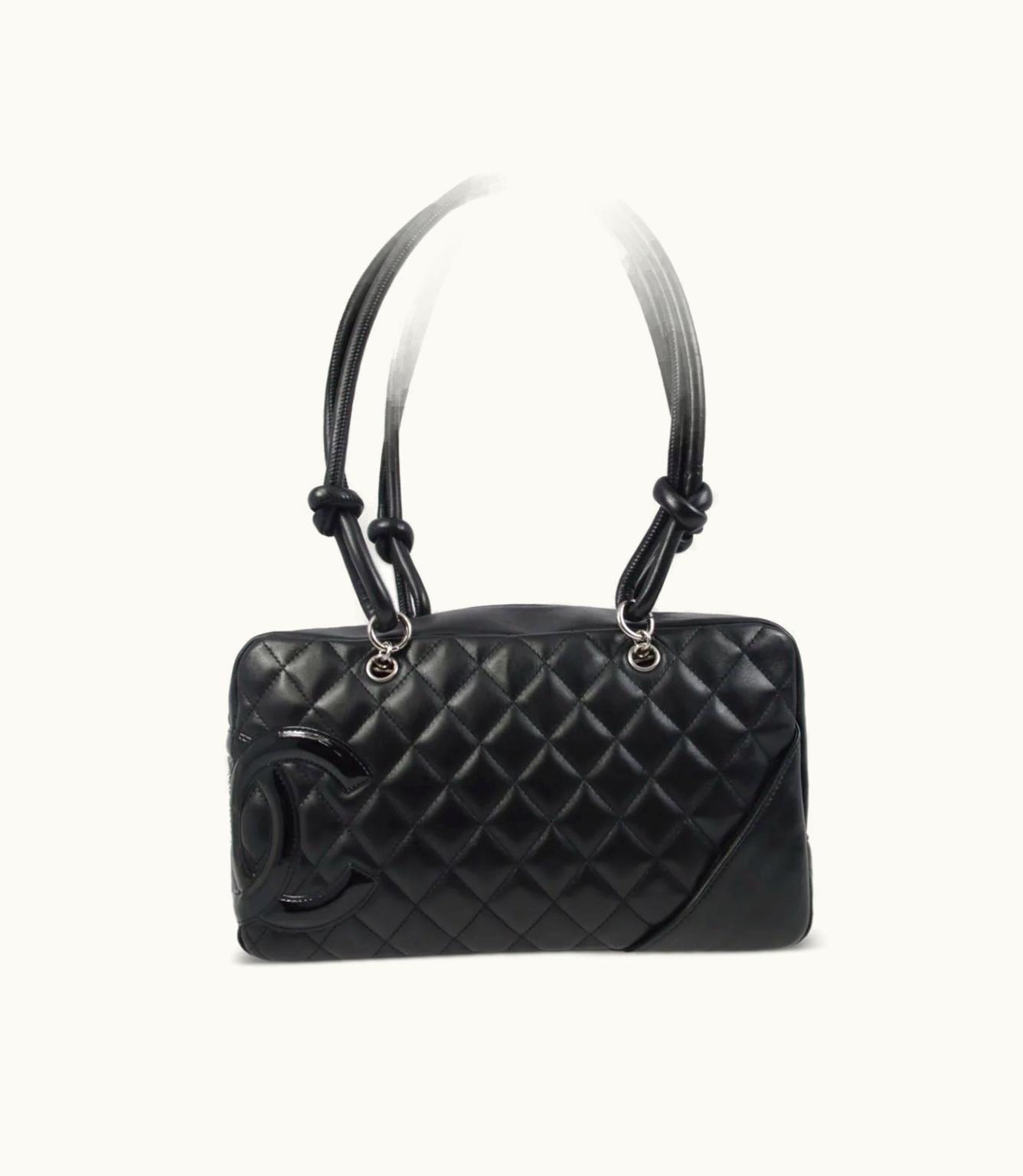 Chanel Chanel 2008 Cambon Ligne Bowling Handbag