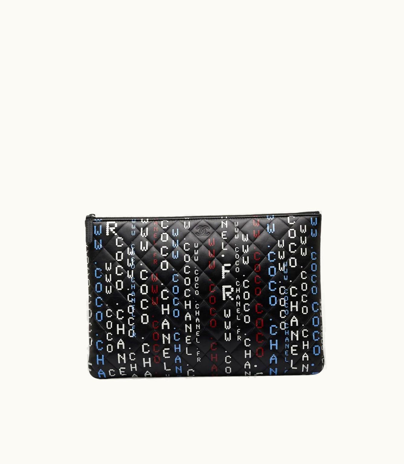 Chanel Chanel 2017-2018 Data Center O Case Clutch