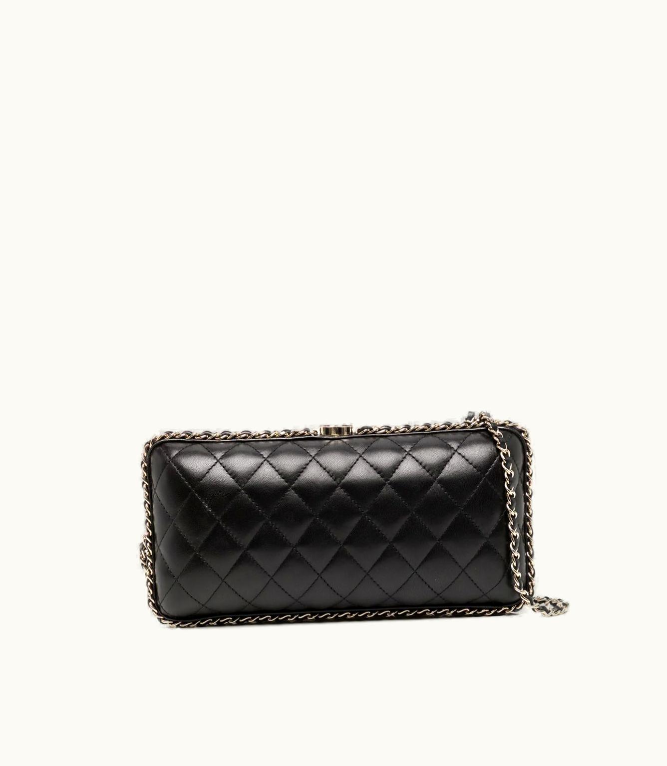 Chanel Chanel 2011-2012 Diamond Quilted Clutch Bag