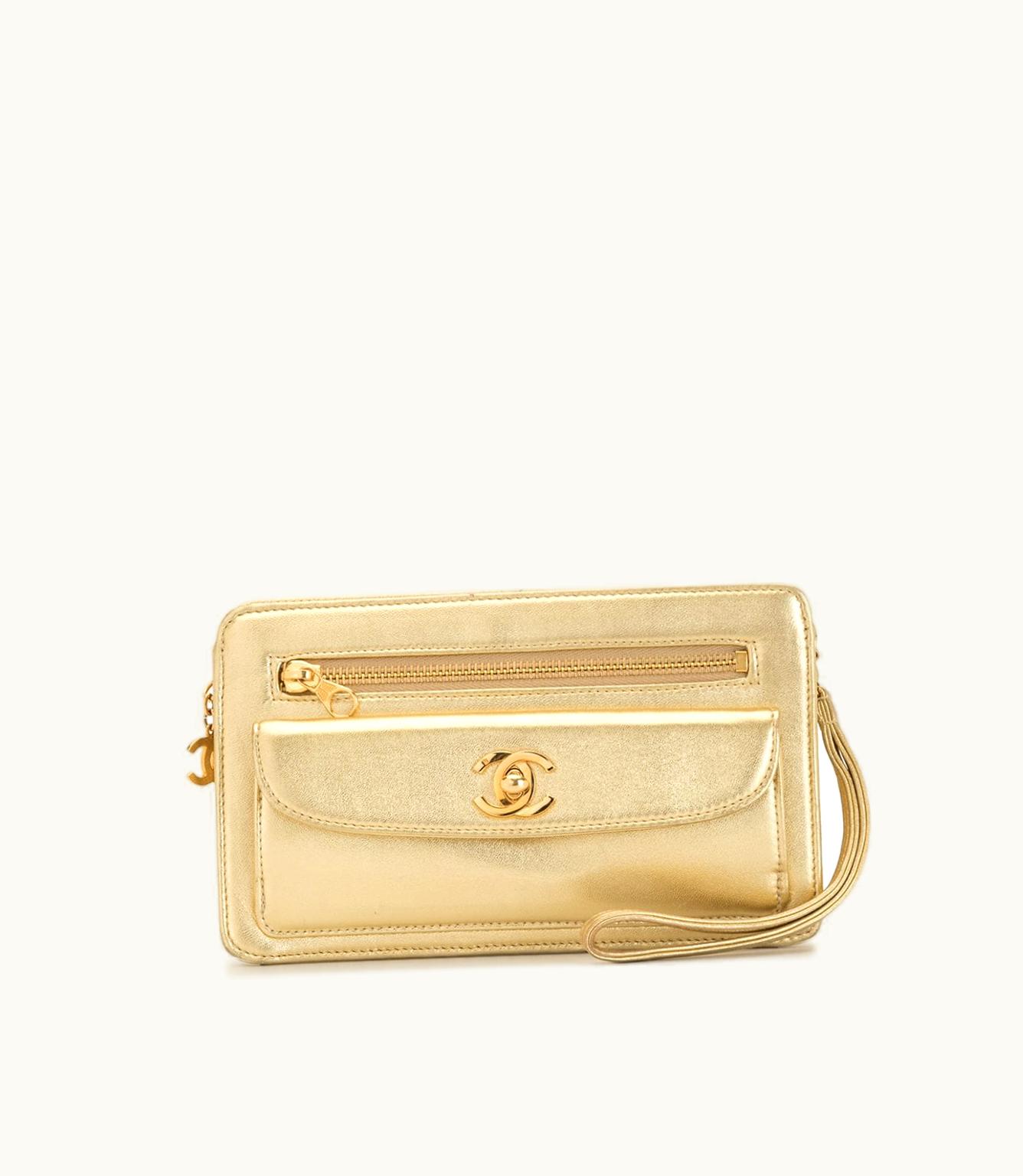 Chanel Chanel 1997 CC Turn-Lock Clutch Bag
