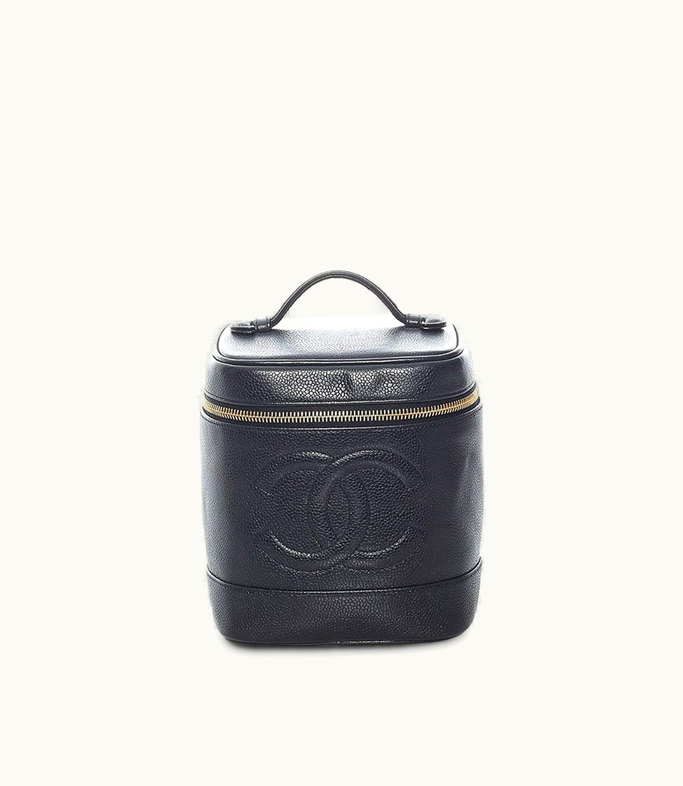 Chanel Chanel 1996-1997 CC Logo-Embossed Vanity Bag