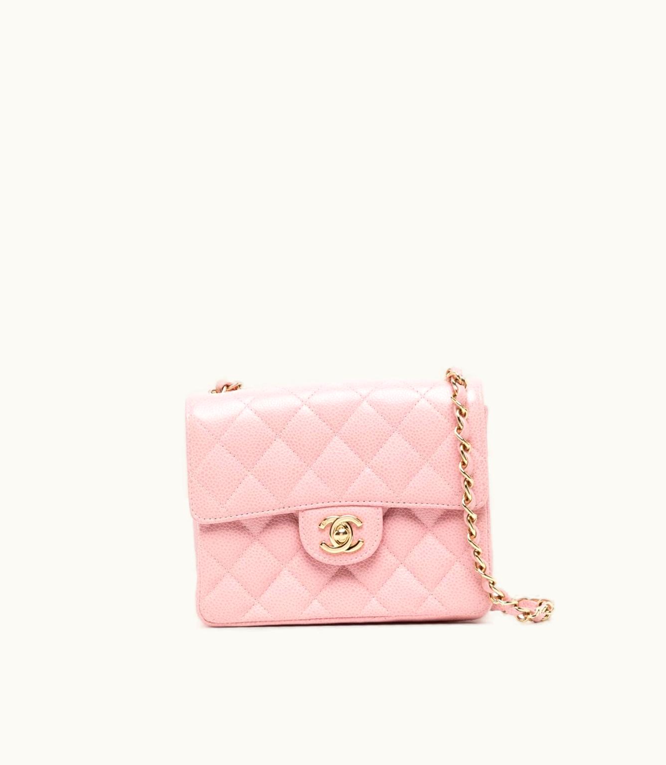 Chanel Chanel 2005 Mini Square Classic Flap Shoulder Bag