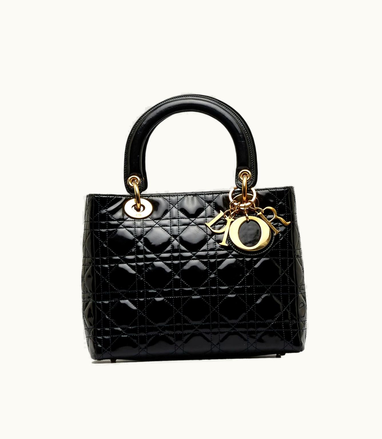 Dior Dior 1997 Pre-Owned Medium Lady Dior Handbag