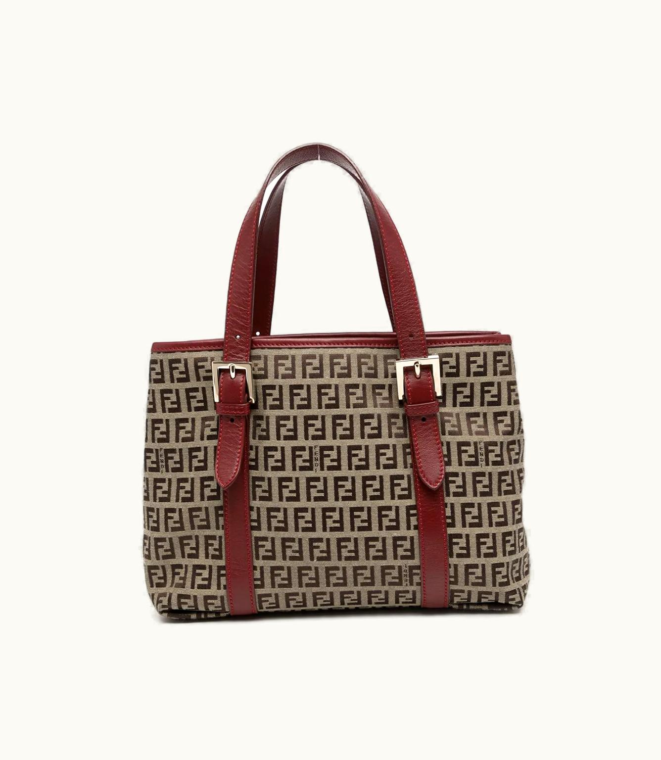 Fendi Fendi 1990S Zucchino Adjustable Tote Bag