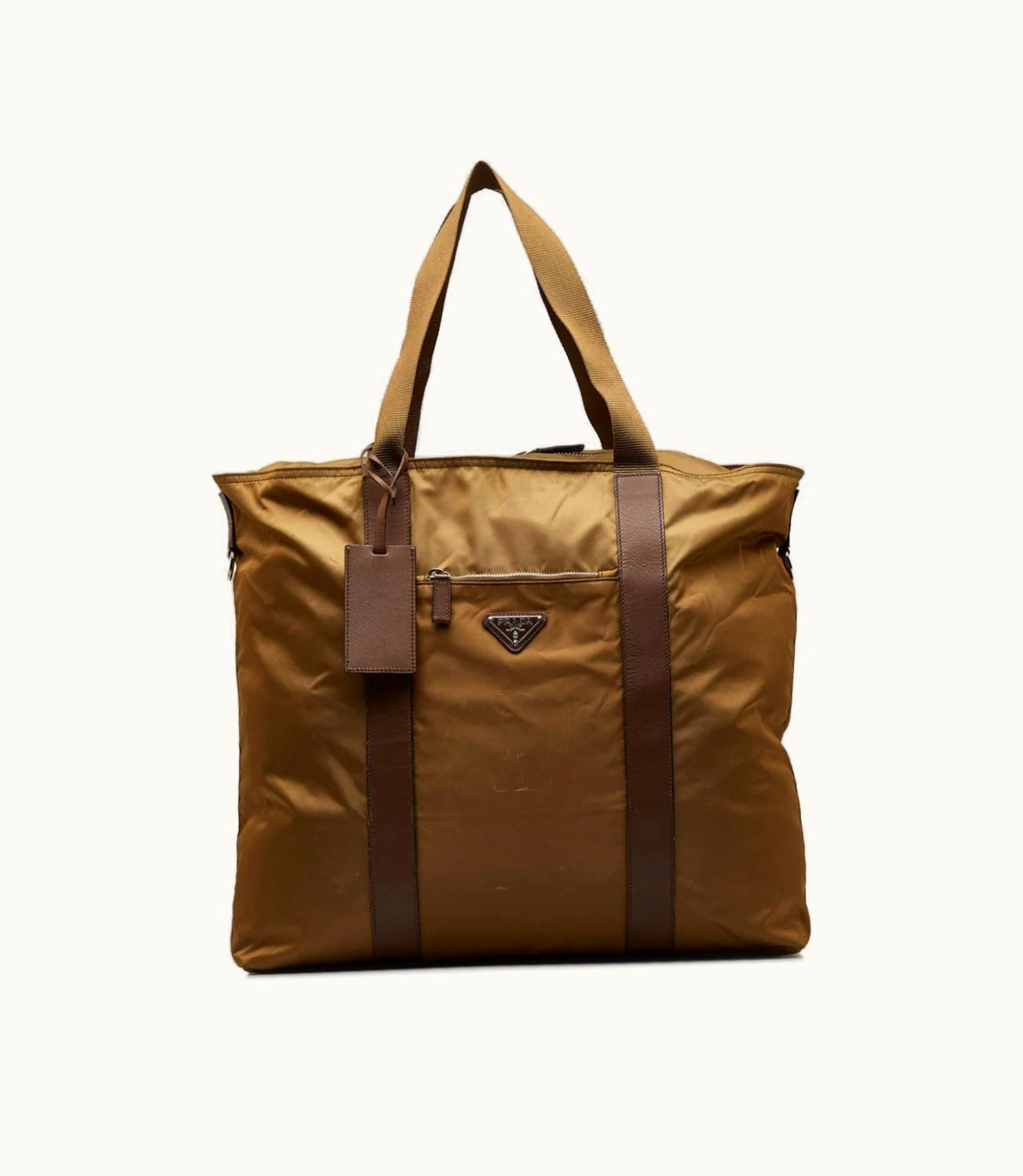 Prada Prada 2010-2015 Triangle-Logo Travel Bag