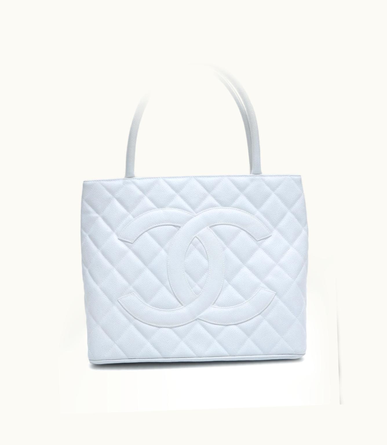 Chanel Chanel 2003 CC Diamond-Quilted Tote Bag
