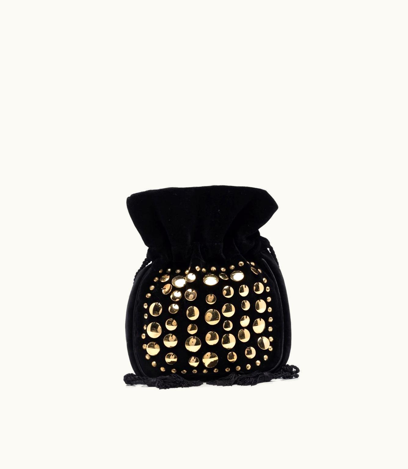 Saint Laurent 1980S Plaque Embellished Crossbody Bag