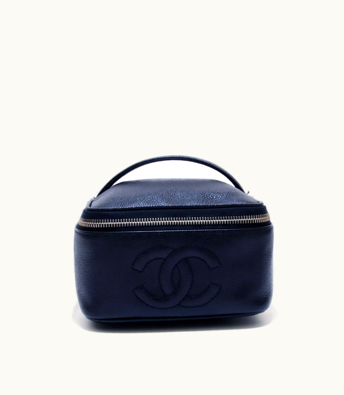 Chanel Chanel 1990S Interlocking CC Vanity Case