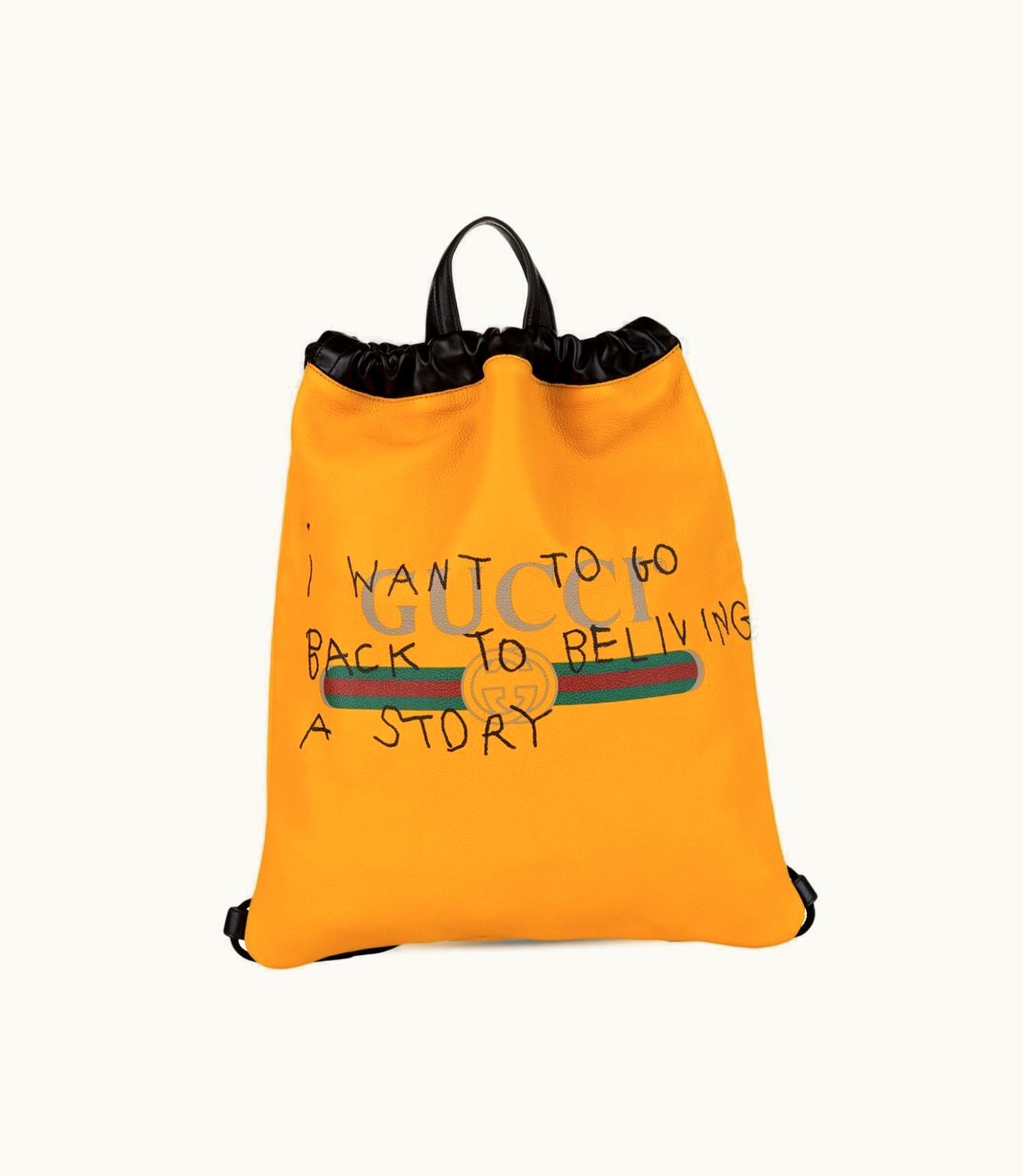 Gucci Gucci Coco Capitan Drawstring Backpack