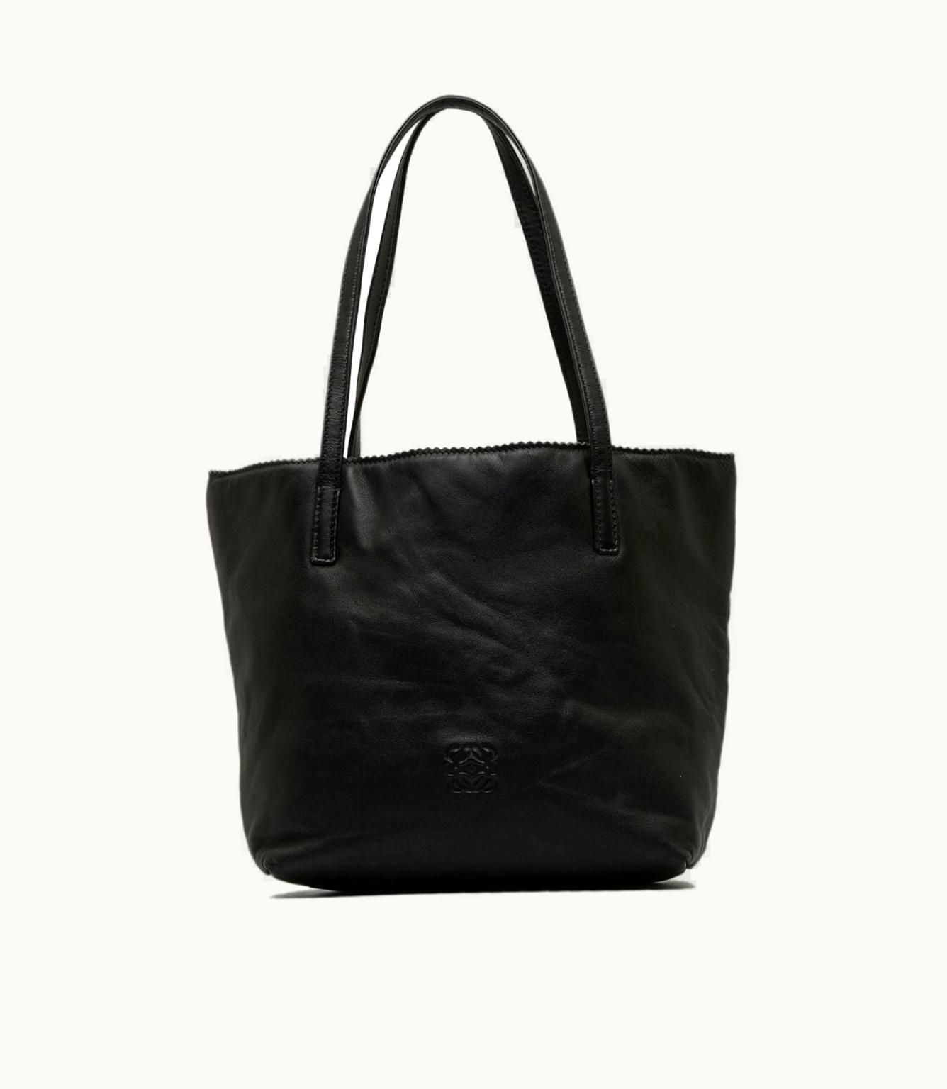 Loewe Loewe 2011 Anagram-Debossed Tote Bag