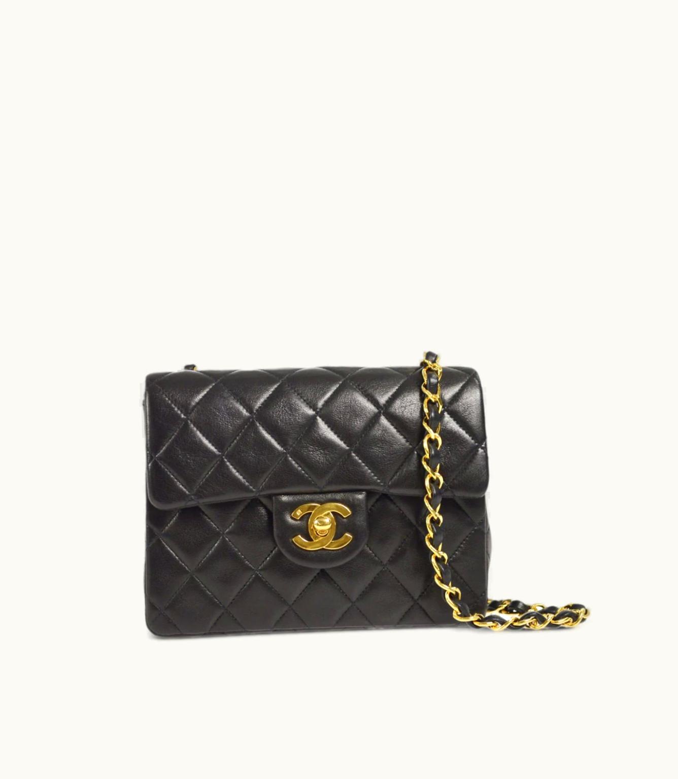 Chanel Chanel 1992 Mini Classic Flap Square Shoulder Bag