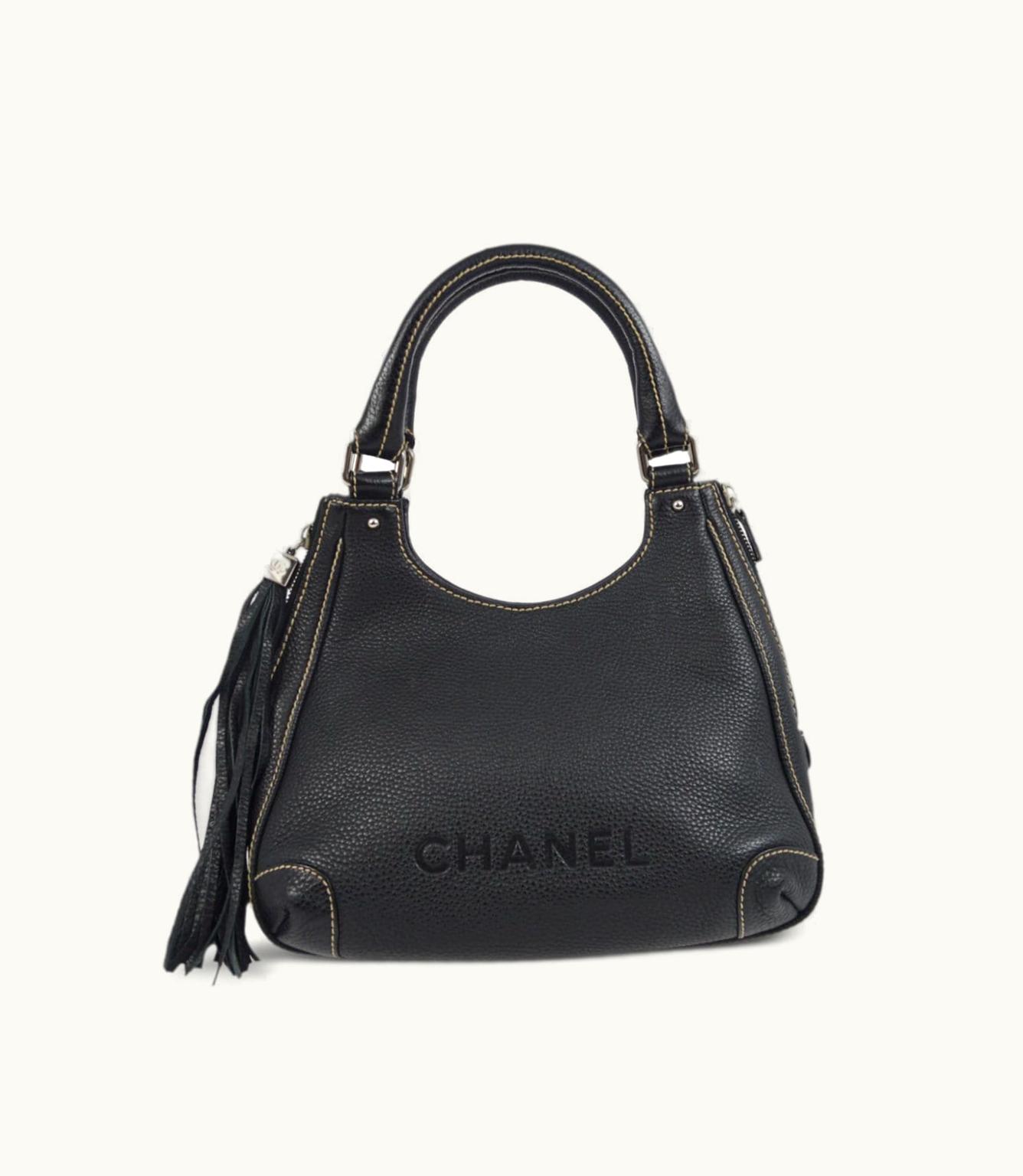 Chanel Chanel 2003 Lax Logo-Debossed Shoulder Bag