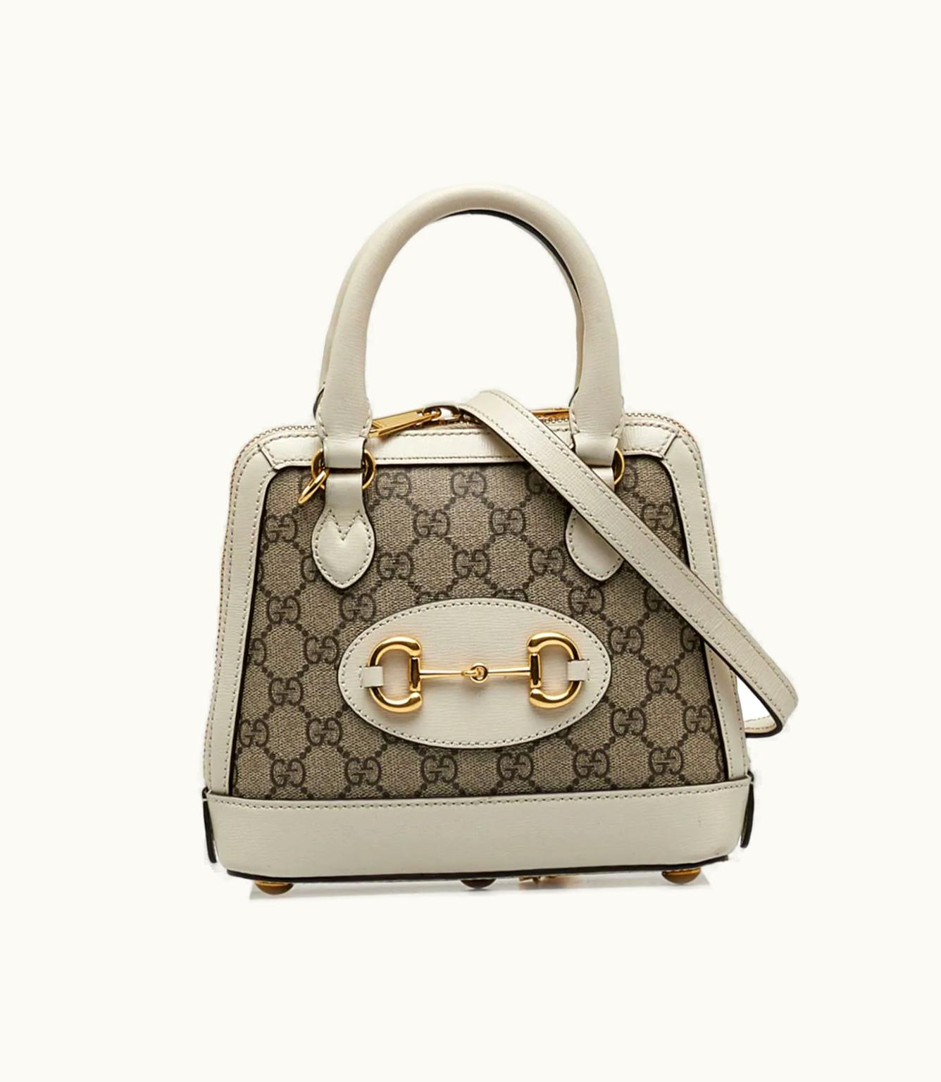 Gucci Gucci 2020-2023 Mini Horsebit 1955 Two-Way Handbag